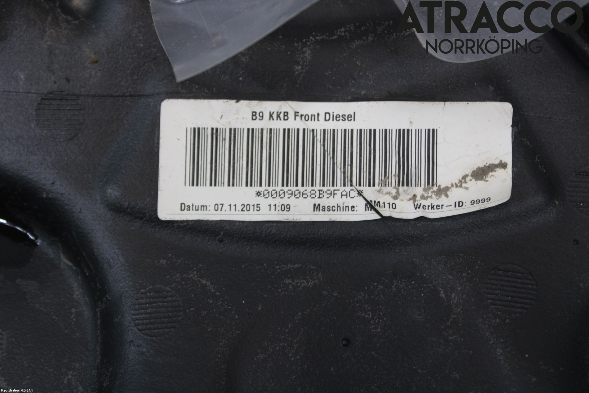 Audi A4/S4 B9 16-19 Bränsletank Diesel