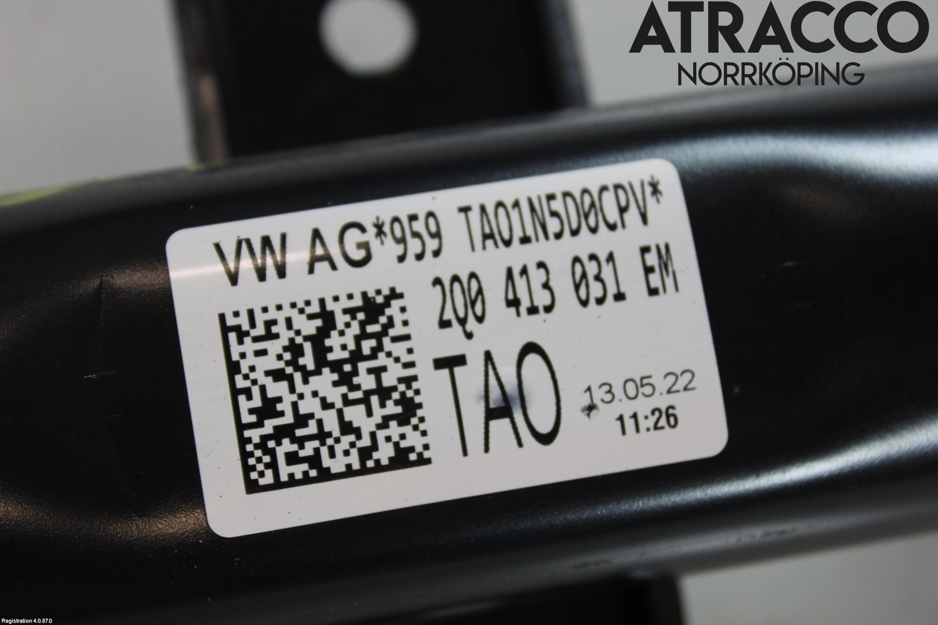 Volkswagen VW TAIGO 22- Fjäderben Fram Höger