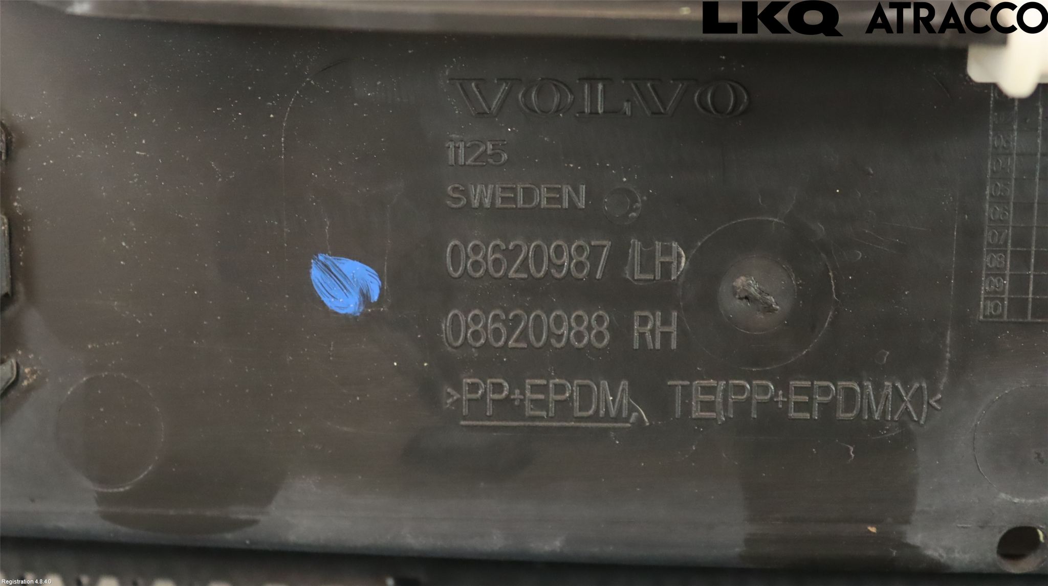 Volvo XC90 03-06 Torpedplåt-Torpedplast