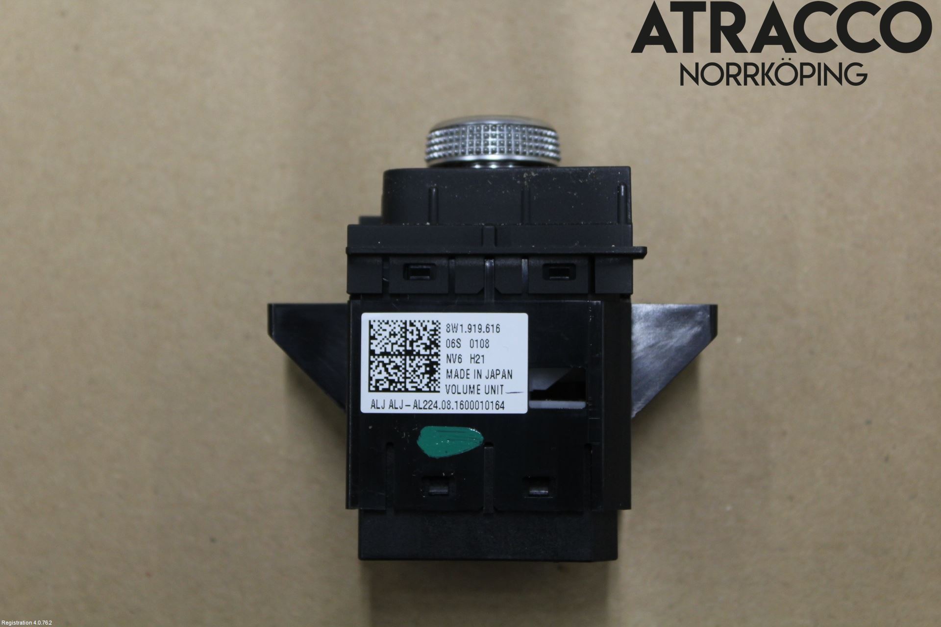 Audi A4/S4 B9 16-19 Strömställare Fader-Högtalare