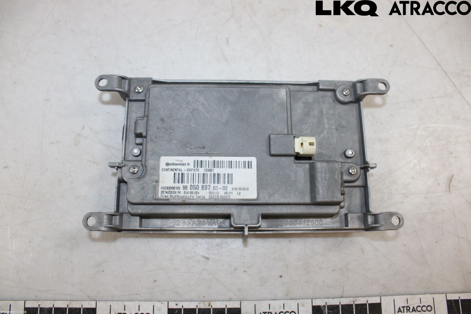 Citroen C4 GRAND PICASSO 14-18 Bildskärm