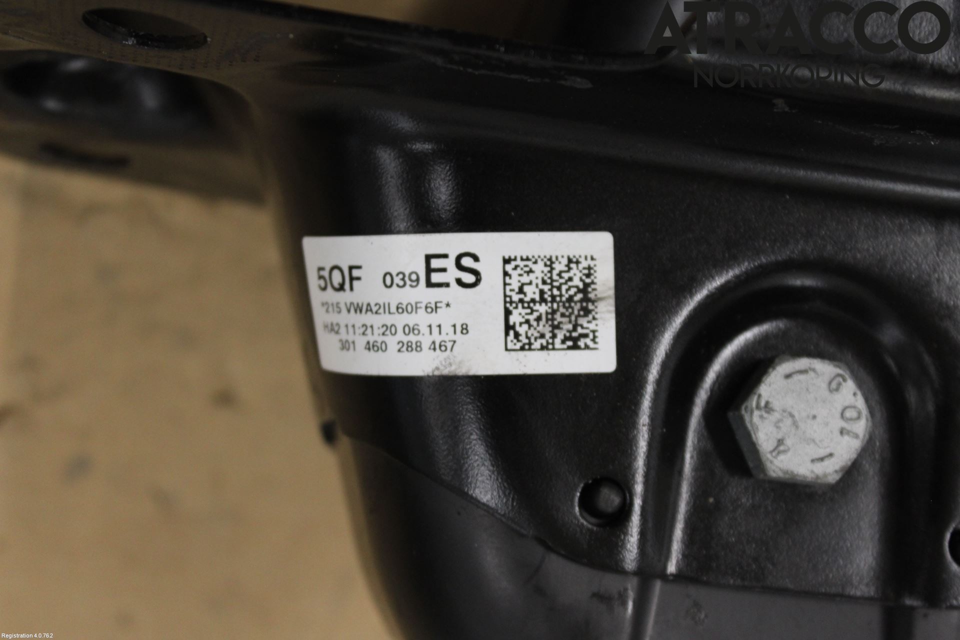 Volkswagen VW TIGUAN 16-24 Bärarm Bak Höger