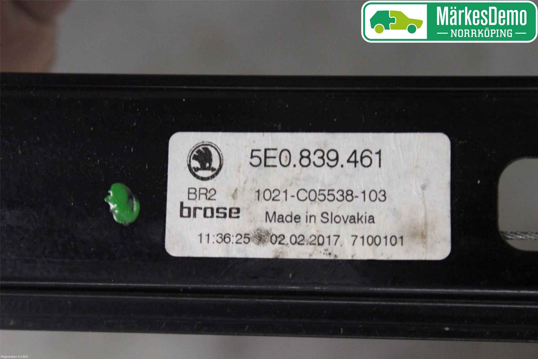 Skoda OCTAVIA (5E) 13-20 Fönsterhiss El Kompl