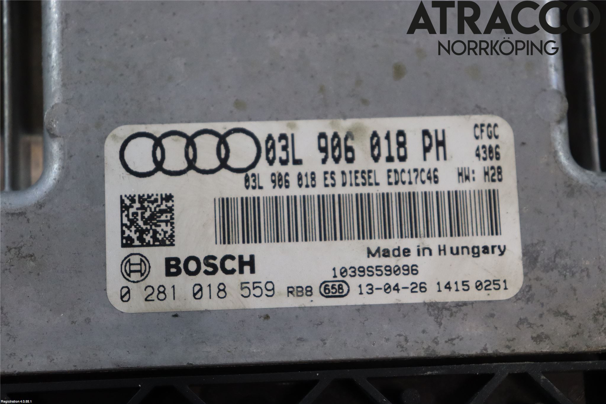 Audi Q3 8U 12-18 Styrenhet Inspump Diesel