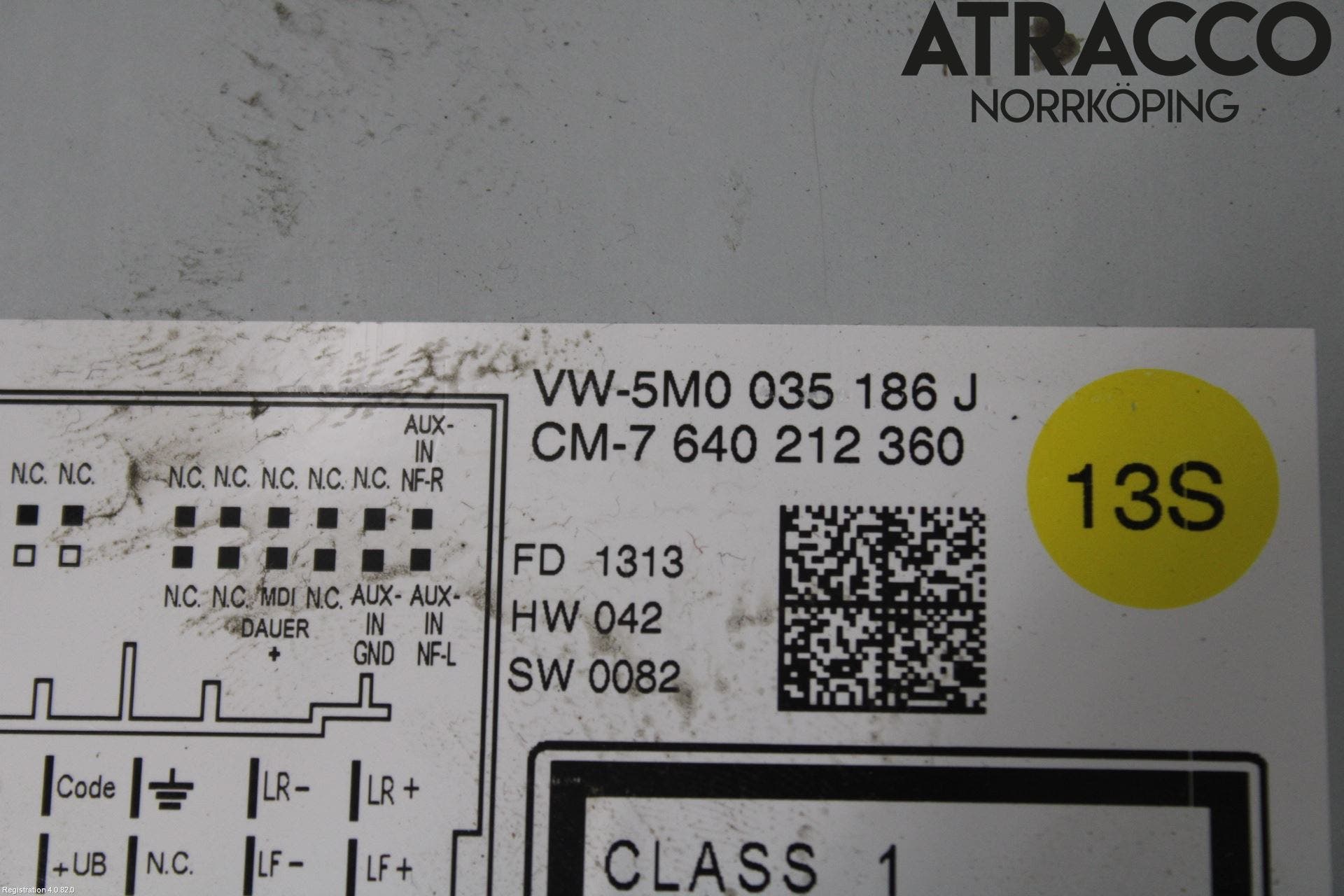 Volkswagen VW POLO 10-17 Cd Radio - Multimediapanel