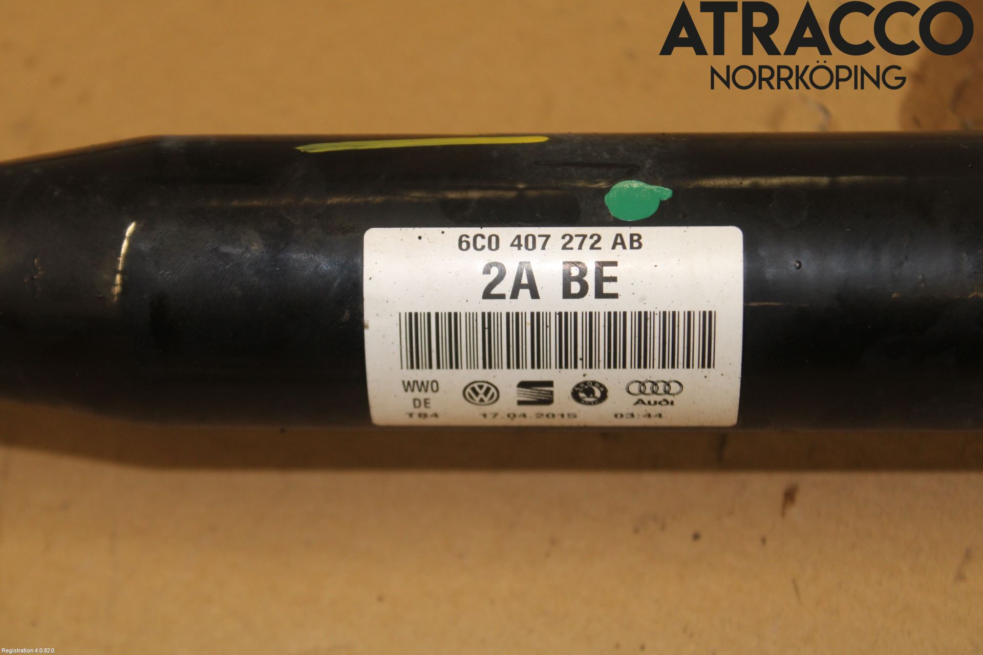 Audi A1/S1 11-18 Drivaxel Fram Höger