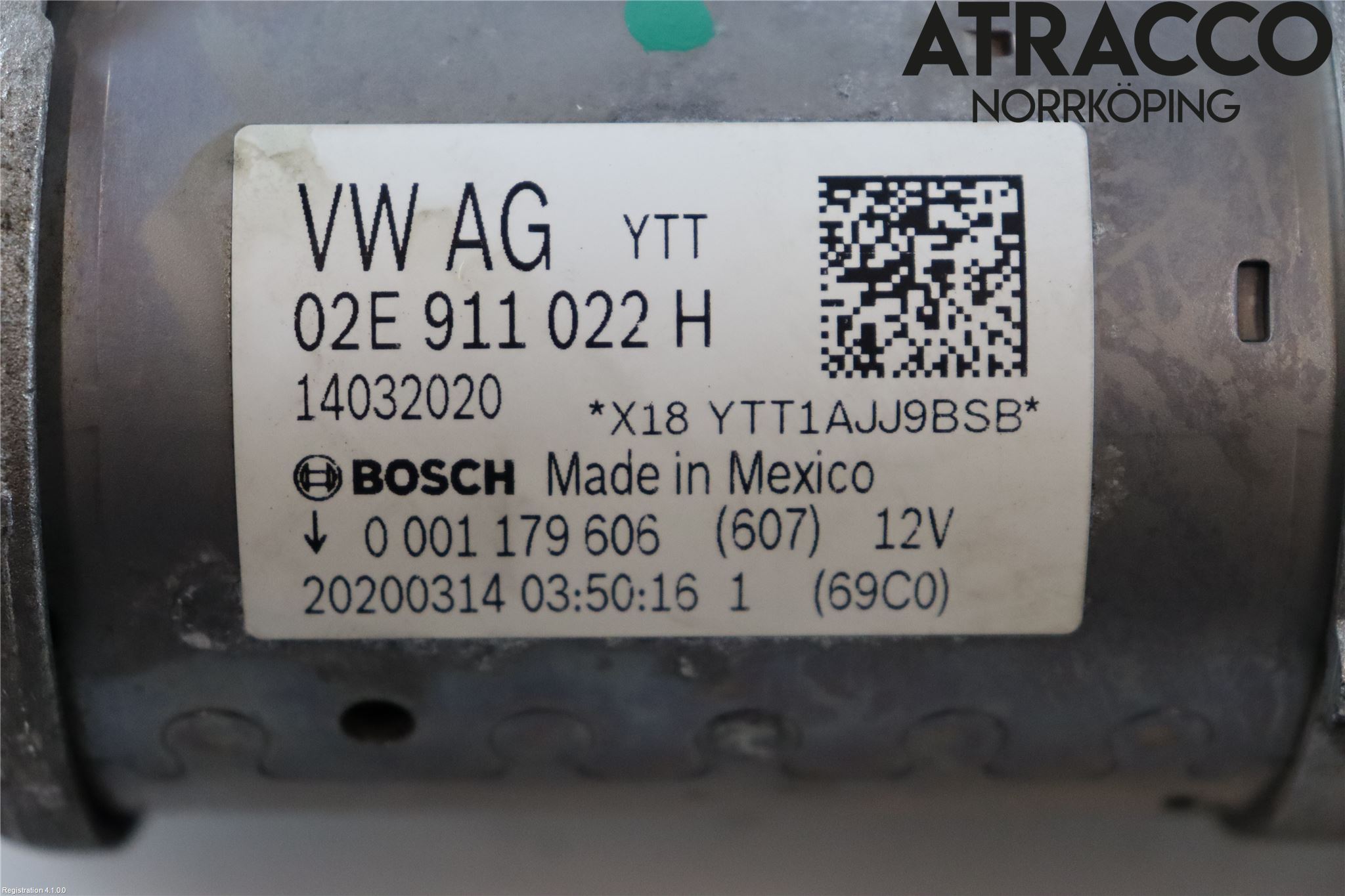 Volkswagen VW TIGUAN ALLSPACE 18- Startmotor