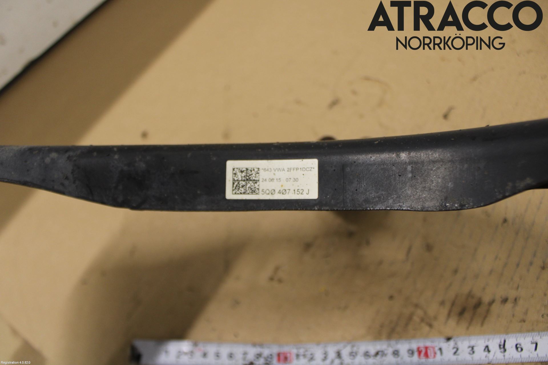 Volkswagen VW GOLF / E-GOLF VII 13-20 Bärarm Fram Undre Hö