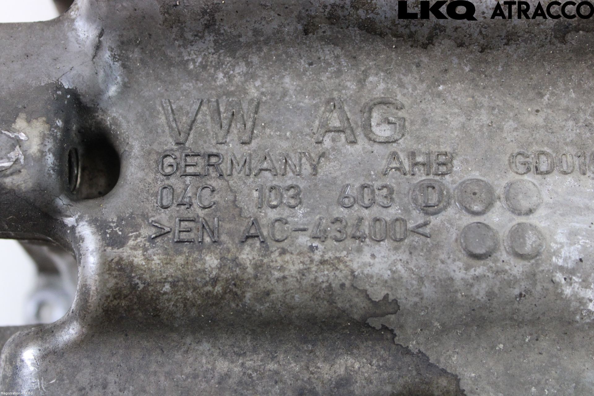 Volkswagen VW UP! / E-UP! Oljetråg