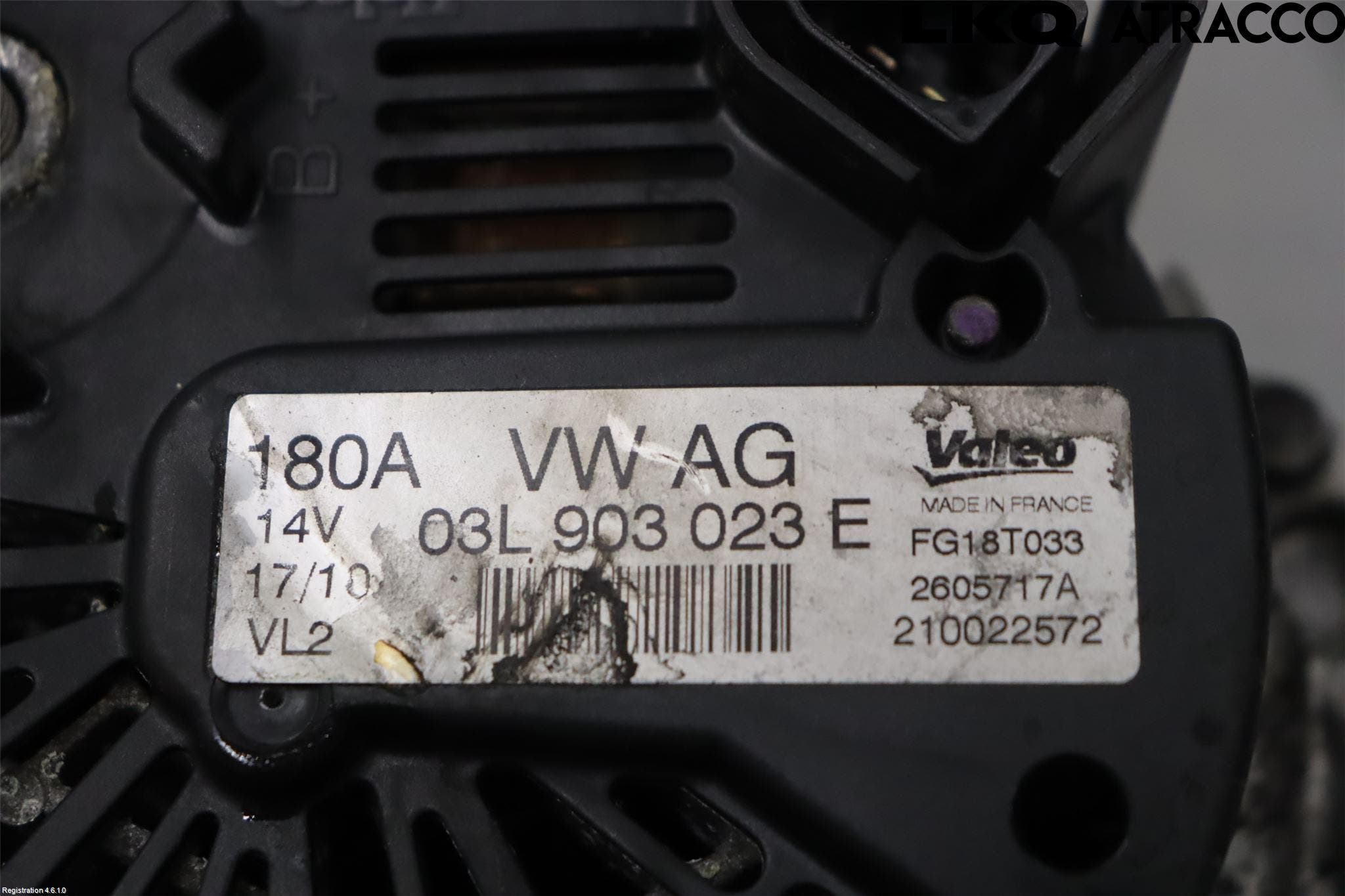Volkswagen VW PASSAT CC 08-16 Generator