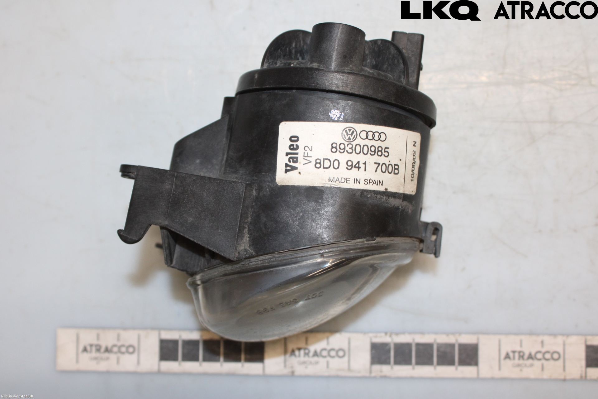 Audi A8/S8 4D 94-02 Dimljus-Varselljus Fram