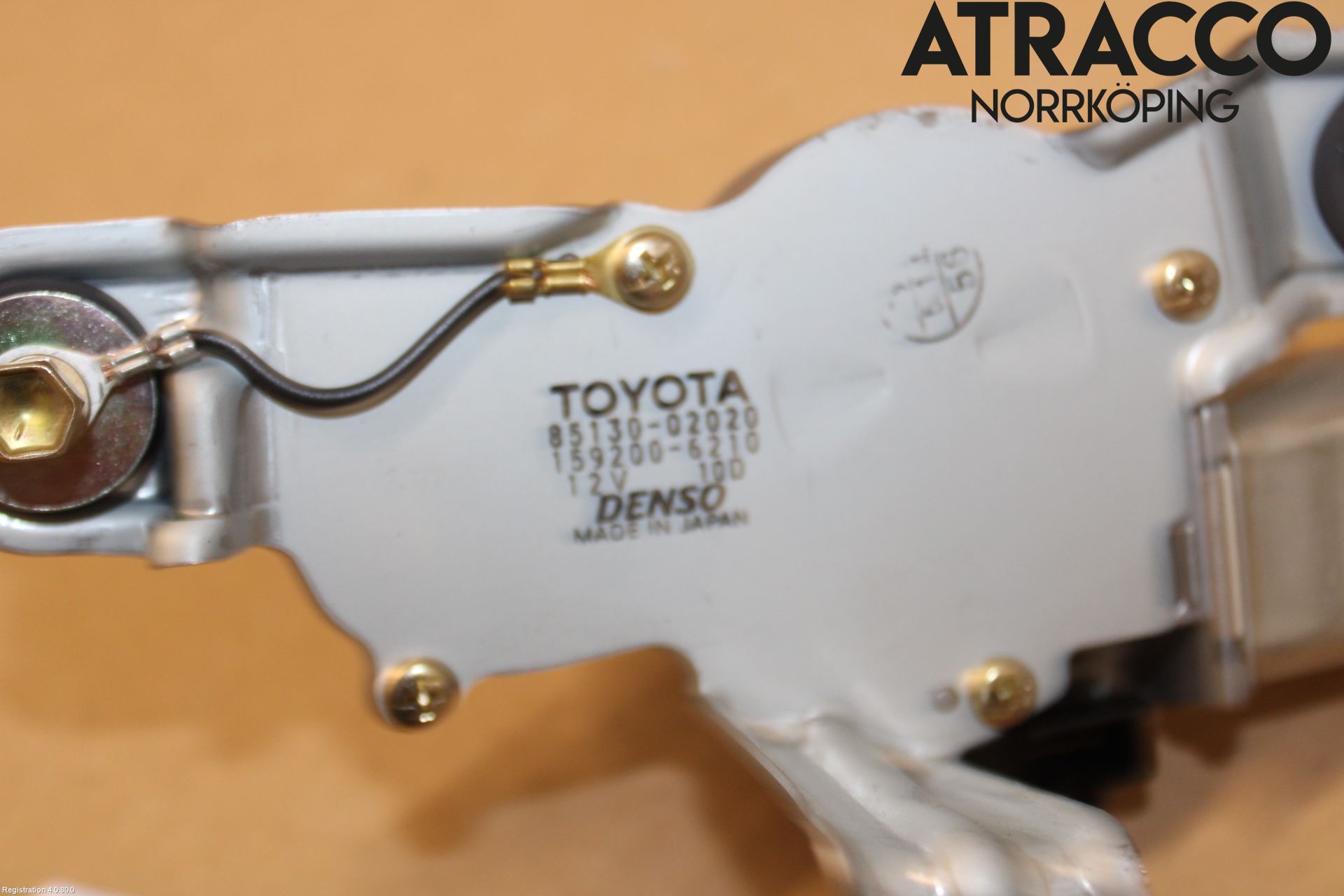 Toyota COROLLA 02-07 Torkarmotor Baklucka