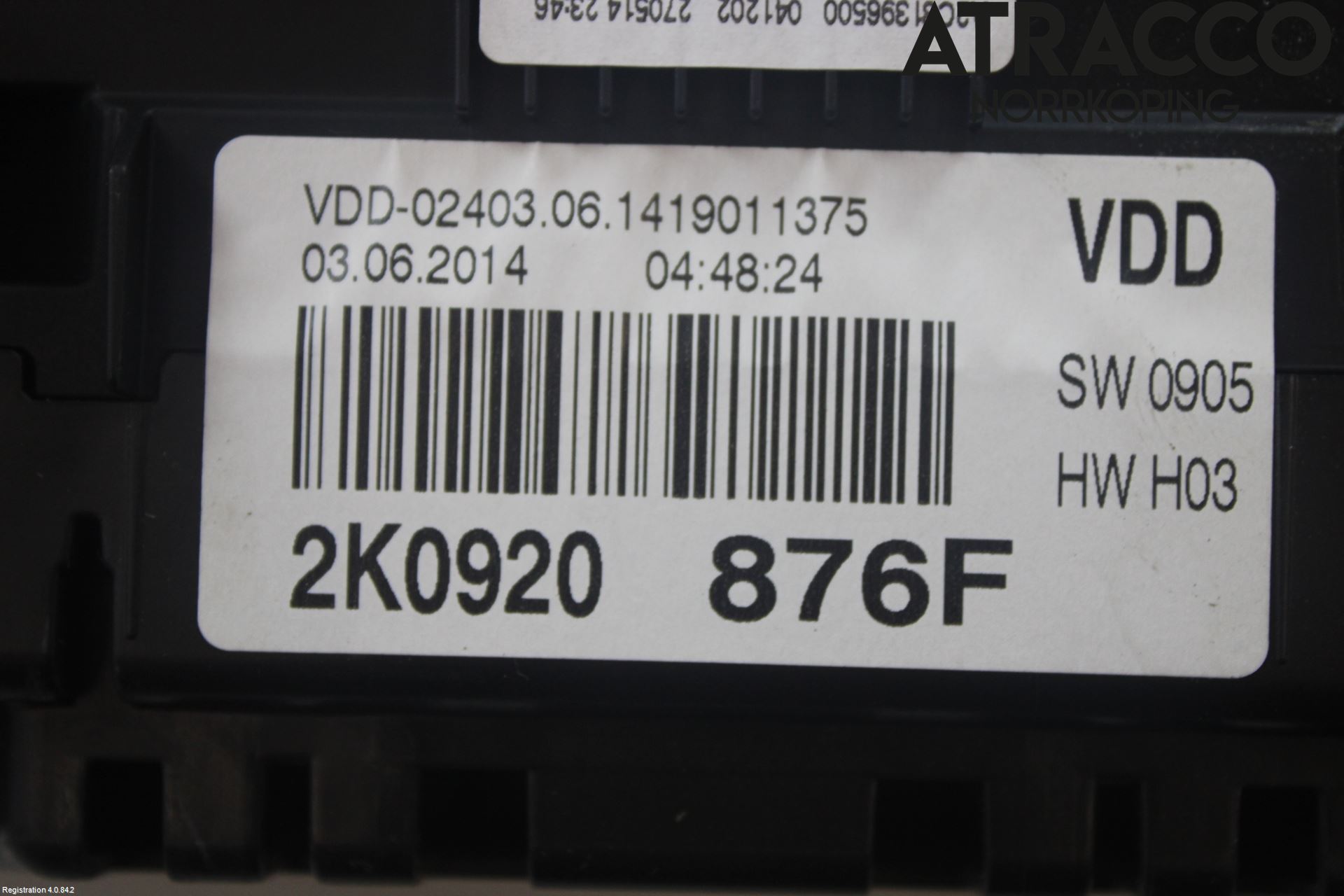 Volkswagen VW CADDY 11-15 Instrument Komb