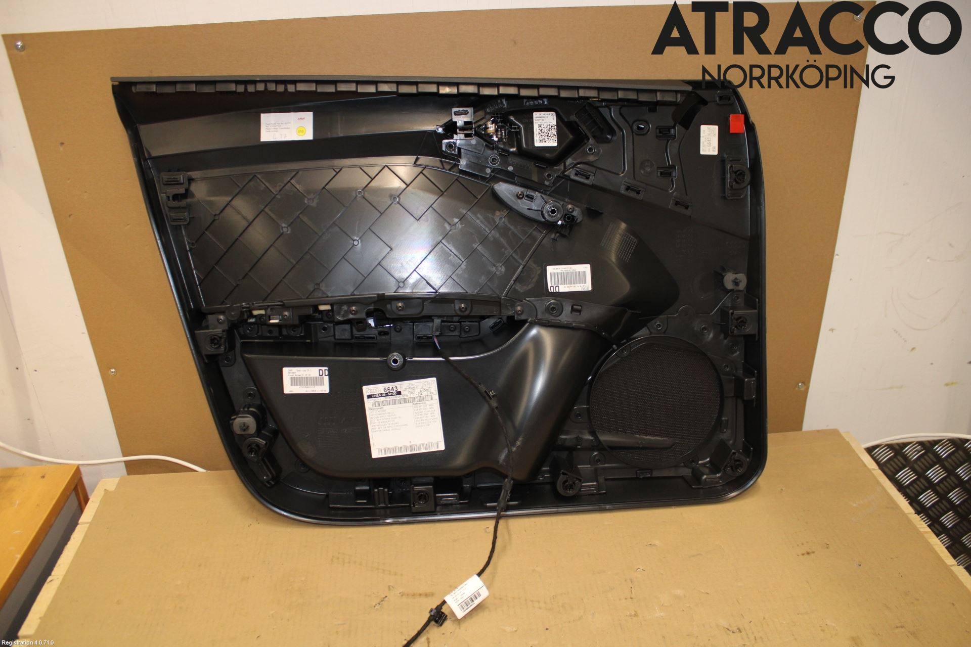 Audi A1 19- Dörrklädsel Hö