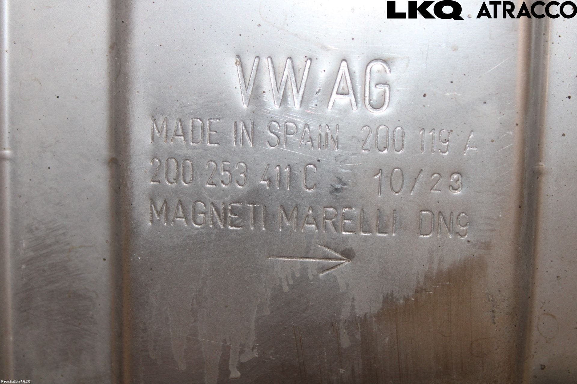 Seat ARONA Avgas Mellandämpare