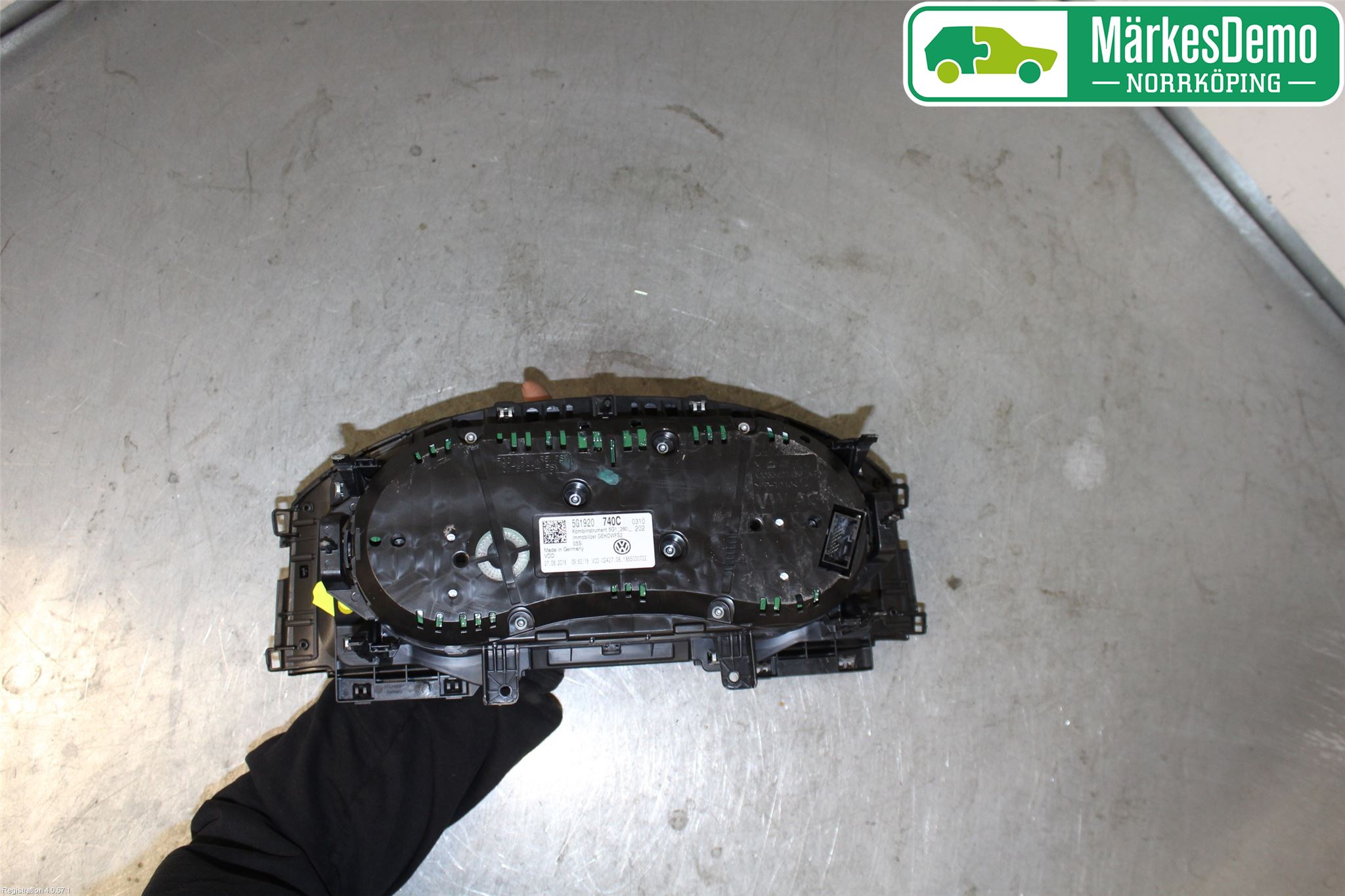 Volkswagen VW GOLF / E-GOLF VII 13-20 Instrument Komb