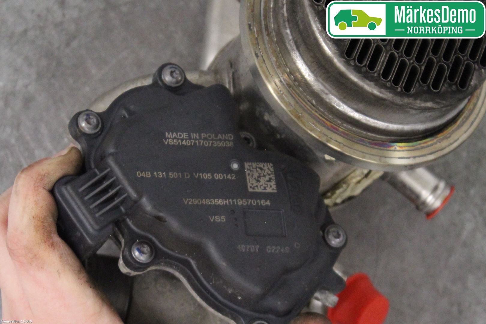 Skoda FABIA 15-21 Egr Ventil