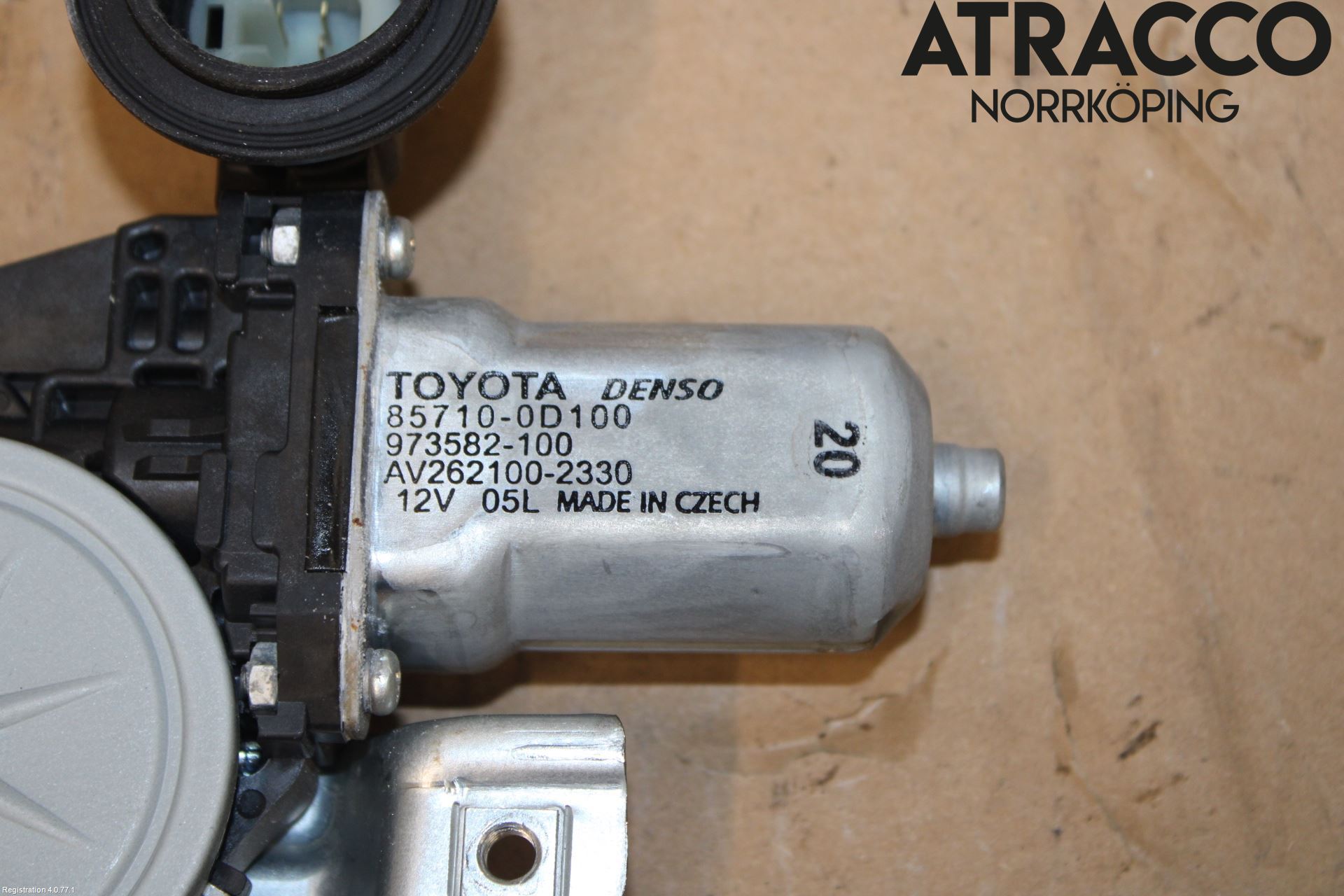 Toyota YARIS XP90 06-11 Fönsterhiss El Kompl