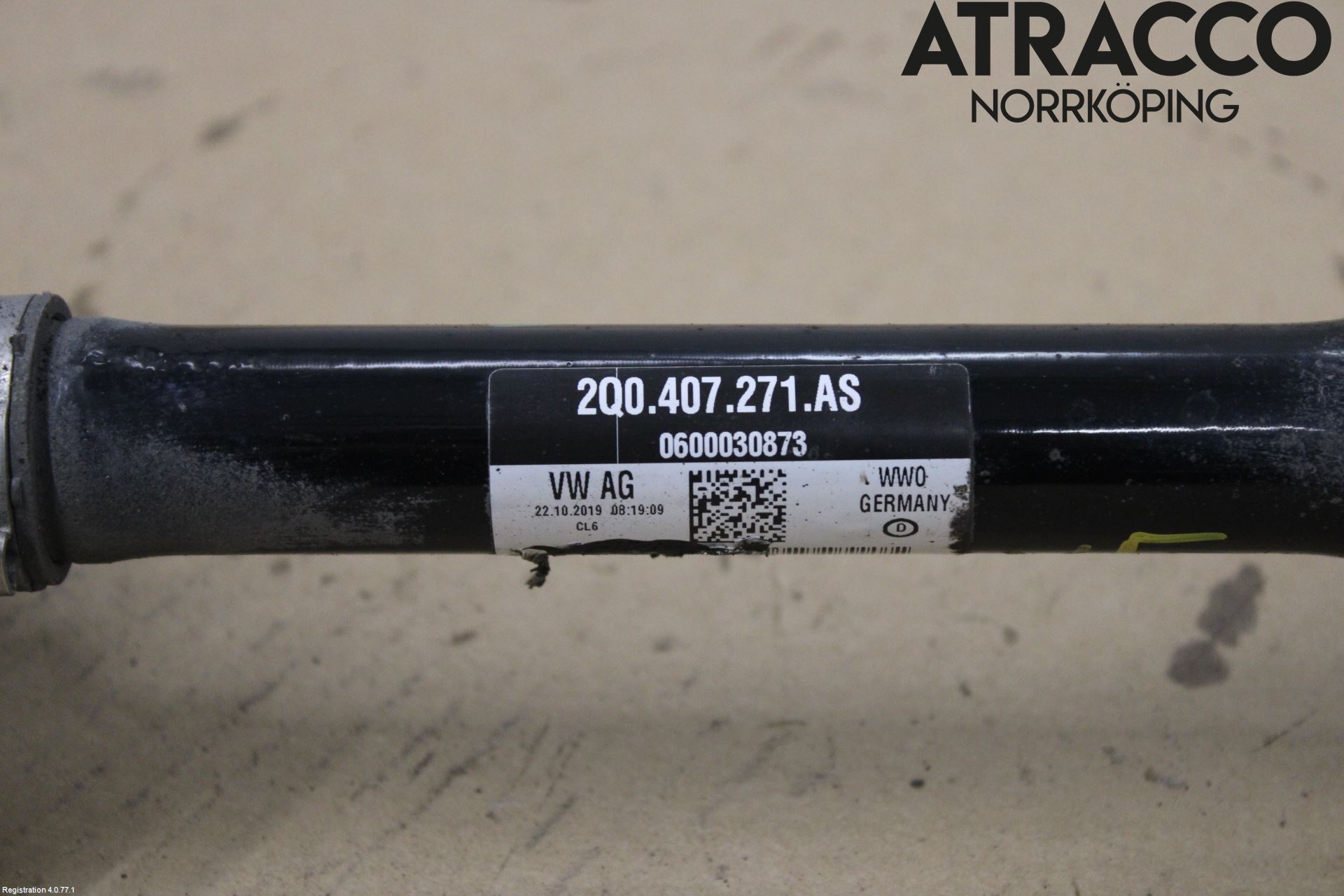 Volkswagen VW T-CROSS 19- Drivaxel Fram Vänster