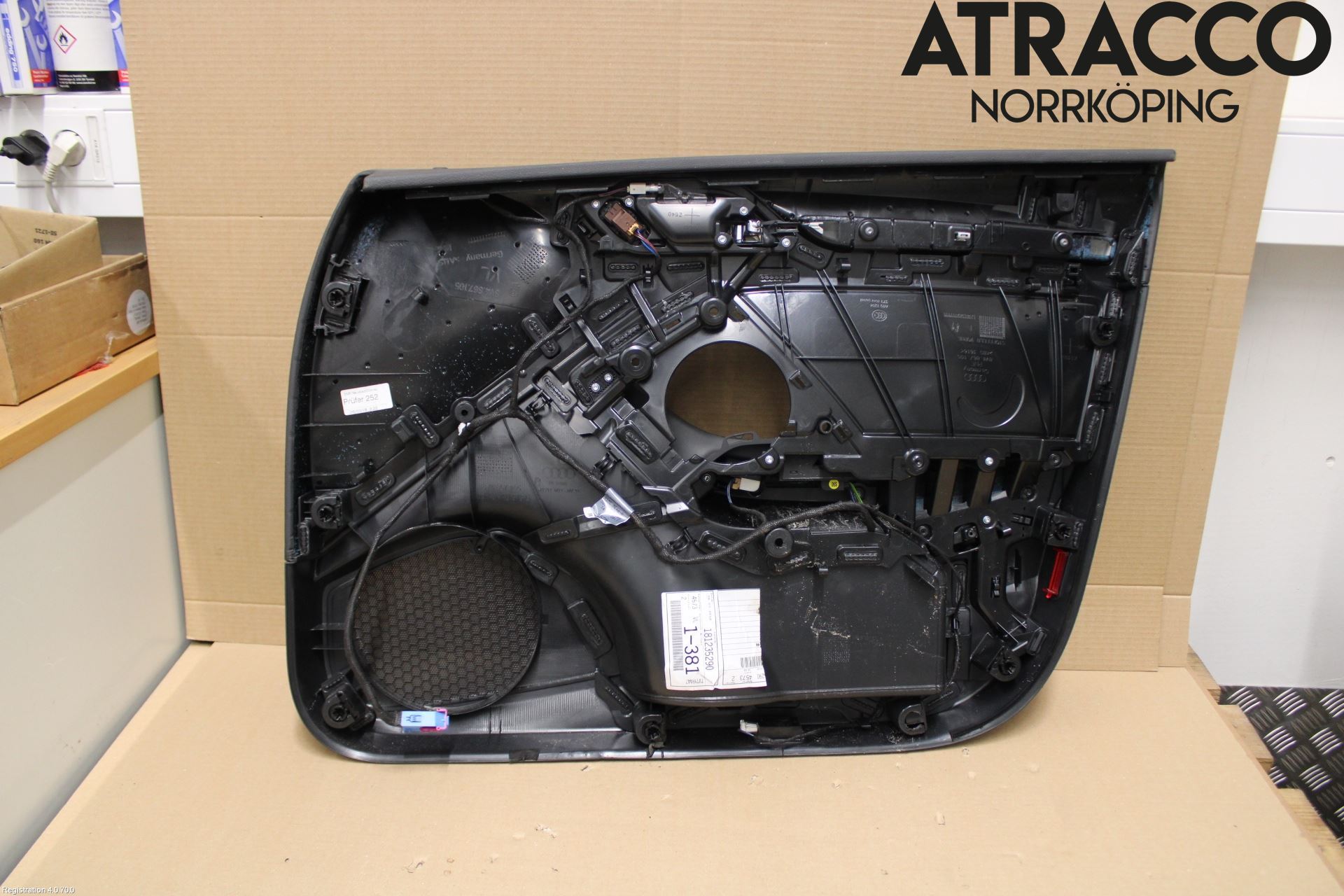 Audi A3/S3 8V 13-20 Dörrklädsel Vä