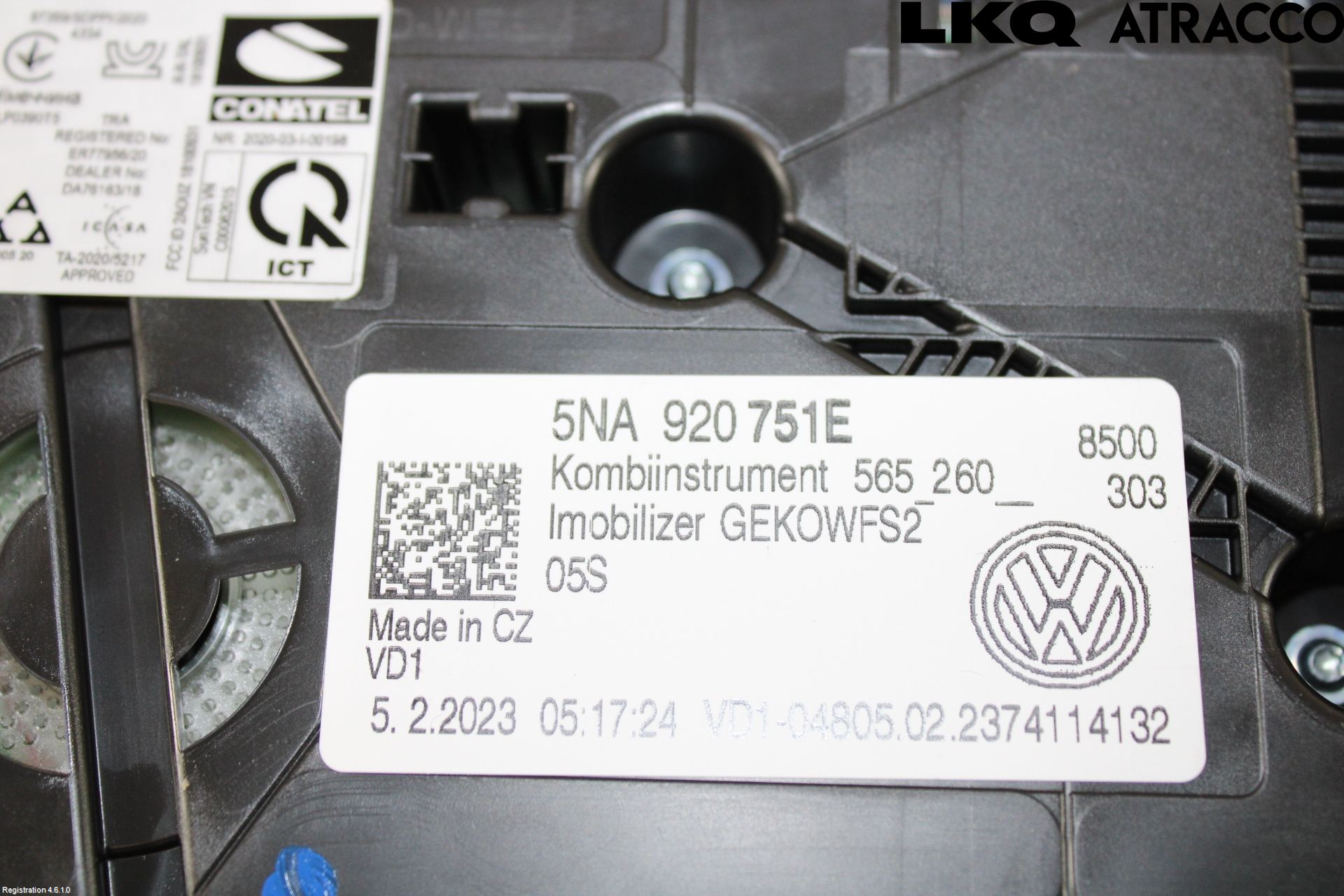 Volkswagen VW TIGUAN 16-24 Instrument Komb