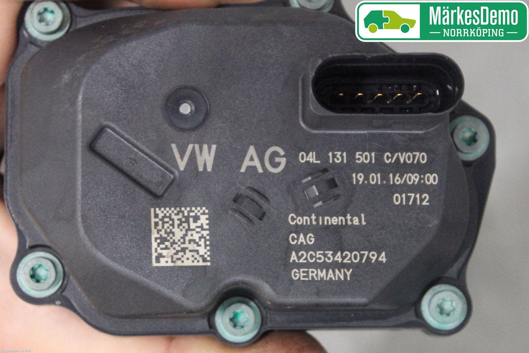 Volkswagen VW PASSAT 15-19 Egr Ventil