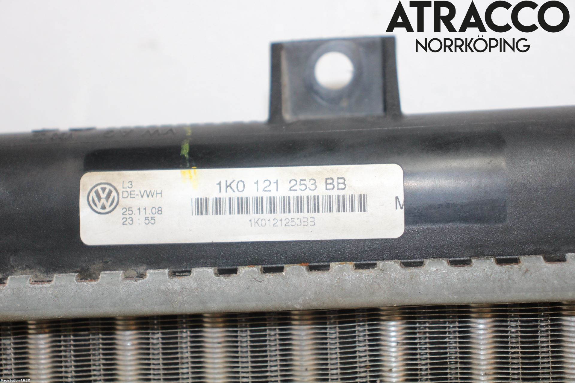 Volkswagen VW GOLF VI 09-13 Kylare Man