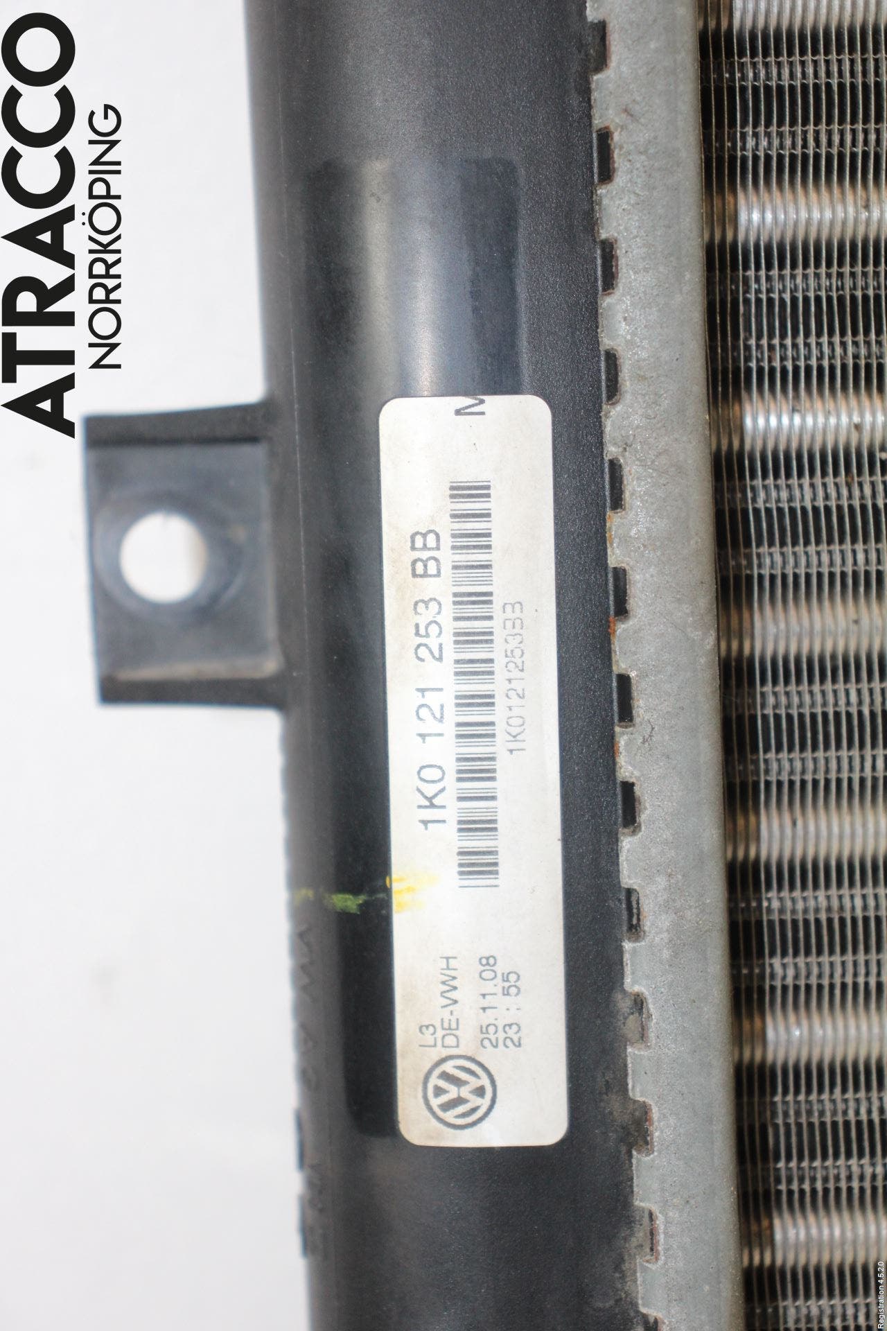 Volkswagen VW GOLF VI 09-13 Kylare Man