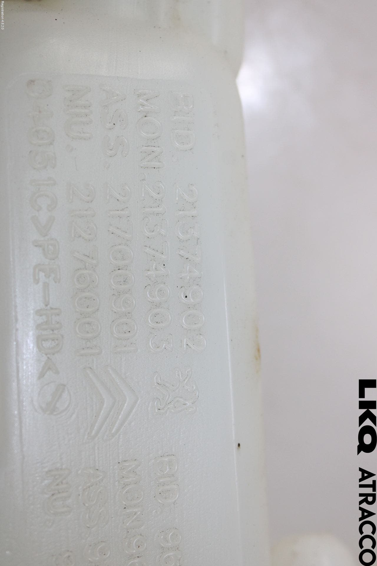 Citroen BERLINGO 08-18 Spolartank Vindruta