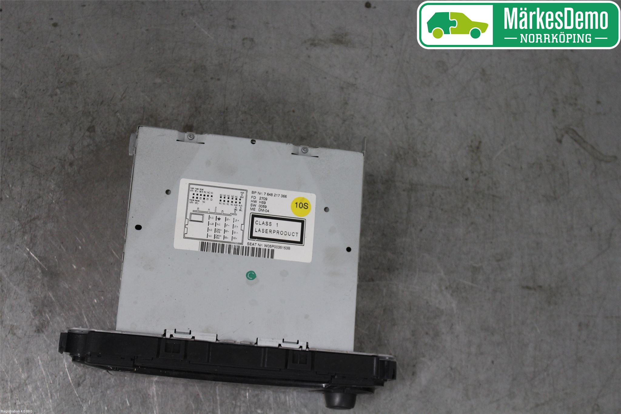 Seat ALTEA Cd Radio - Multimediapanel