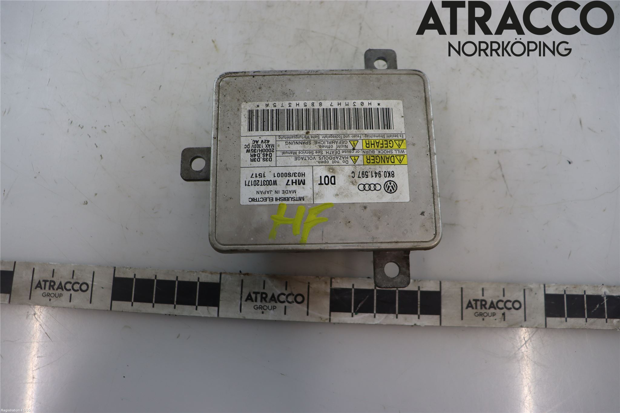 Audi A3/S3 05-13 Styrenhet Strålkastare