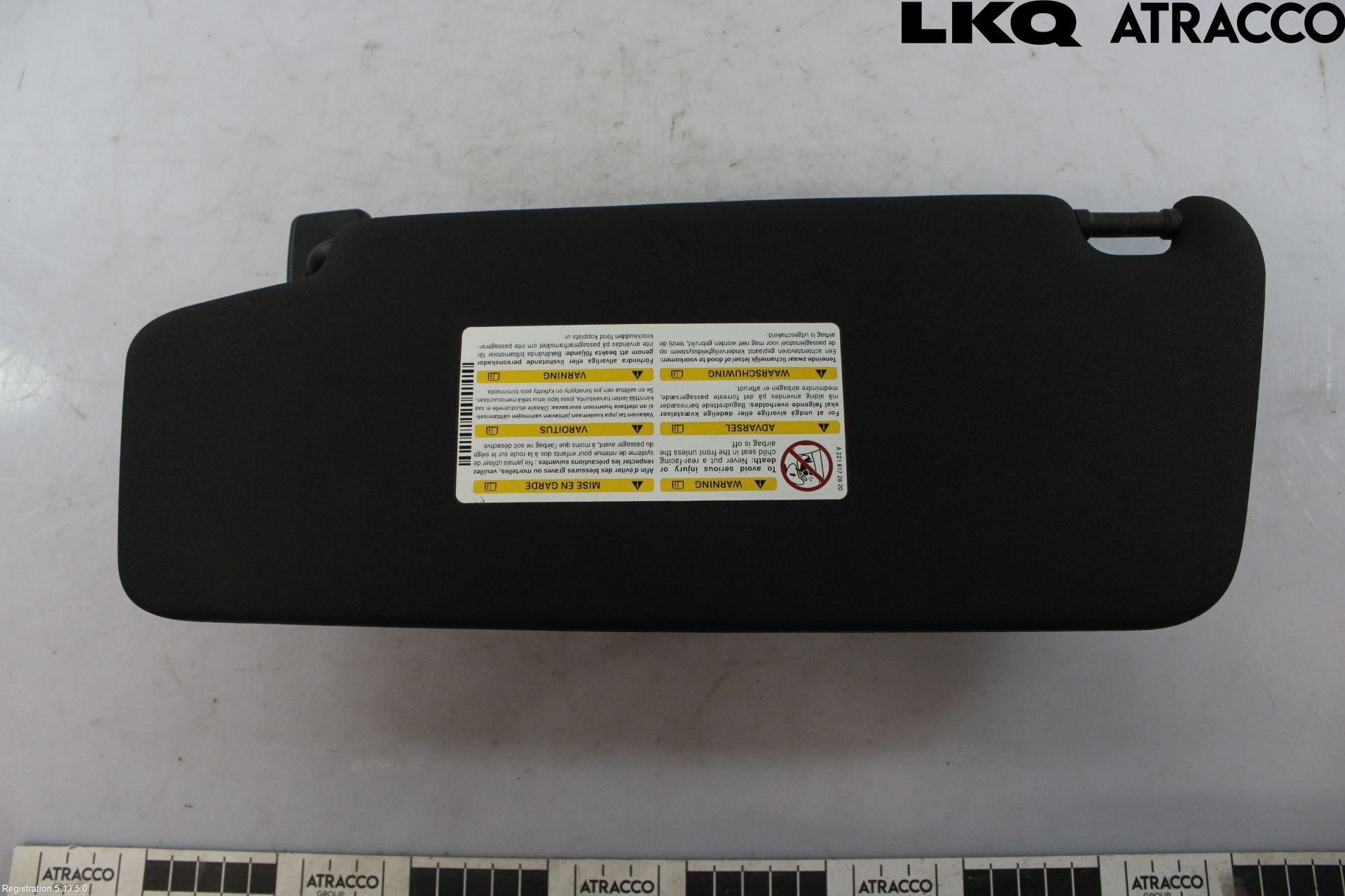 Mercedes-Benz MB C-KLASS (W204) 07-15 Solskydd