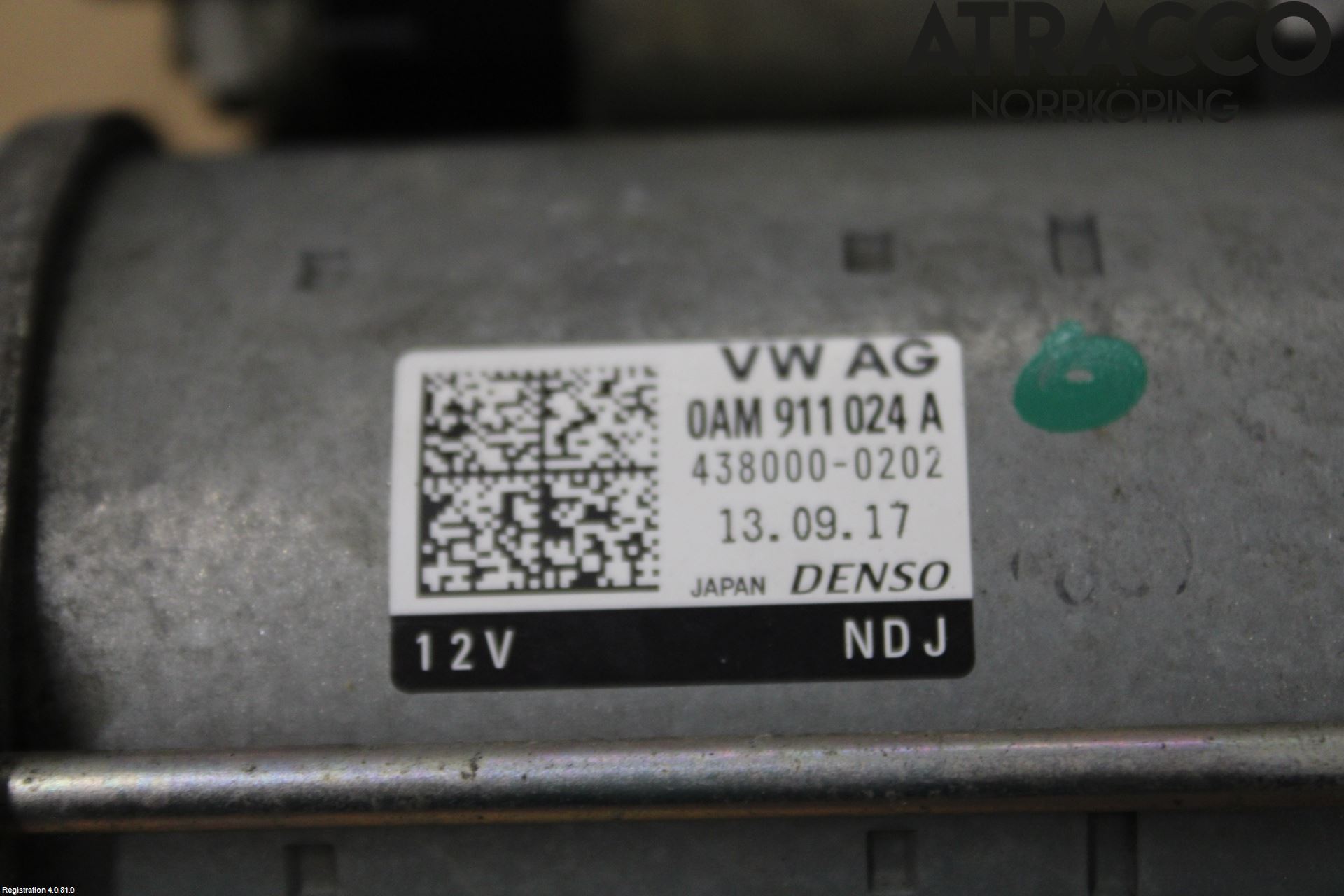 Volkswagen VW GOLF / E-GOLF VII 13-20 Startmotor