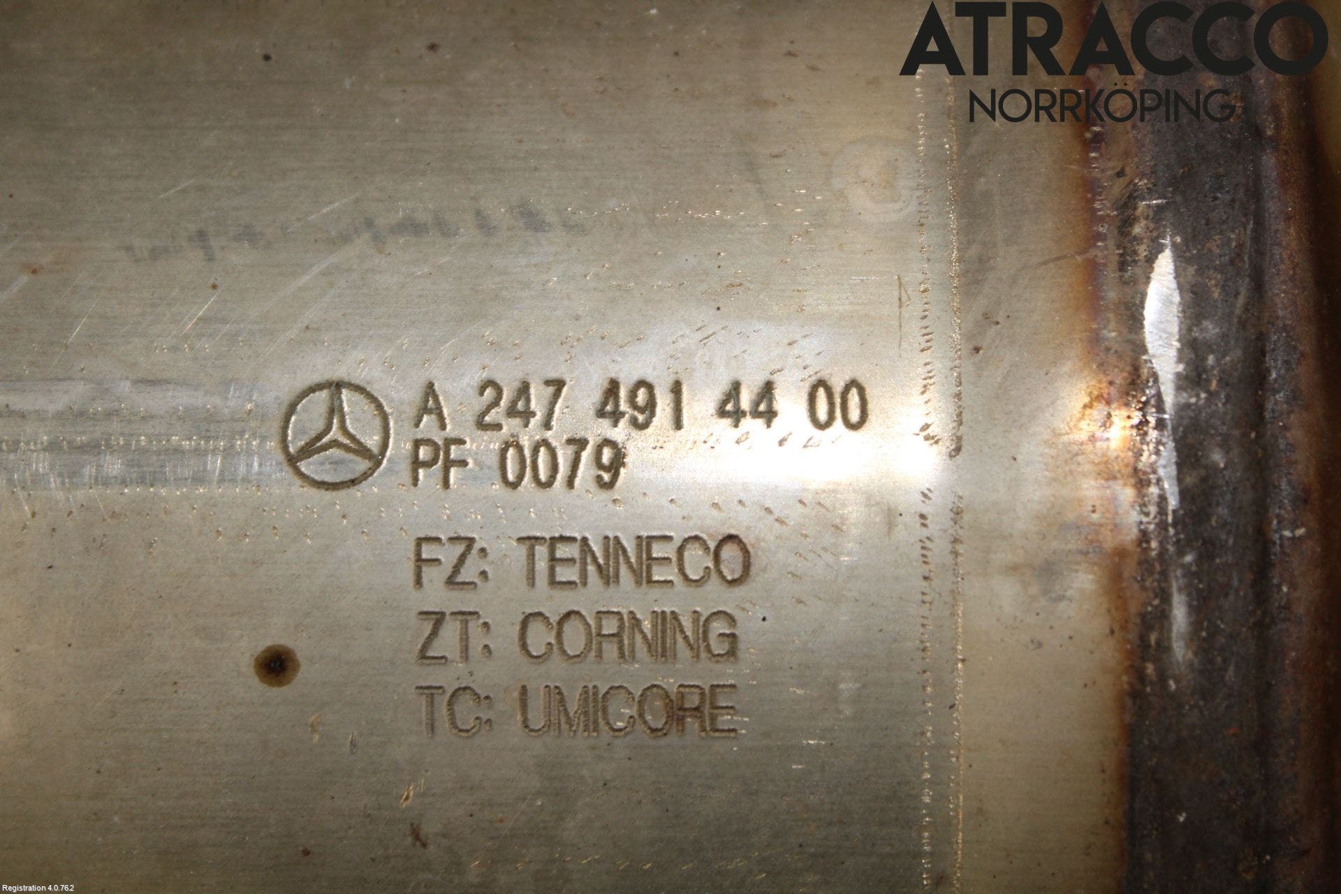 Mercedes-Benz MB CLA-KLASS (C118/X118) 19- Avgas Halvsats