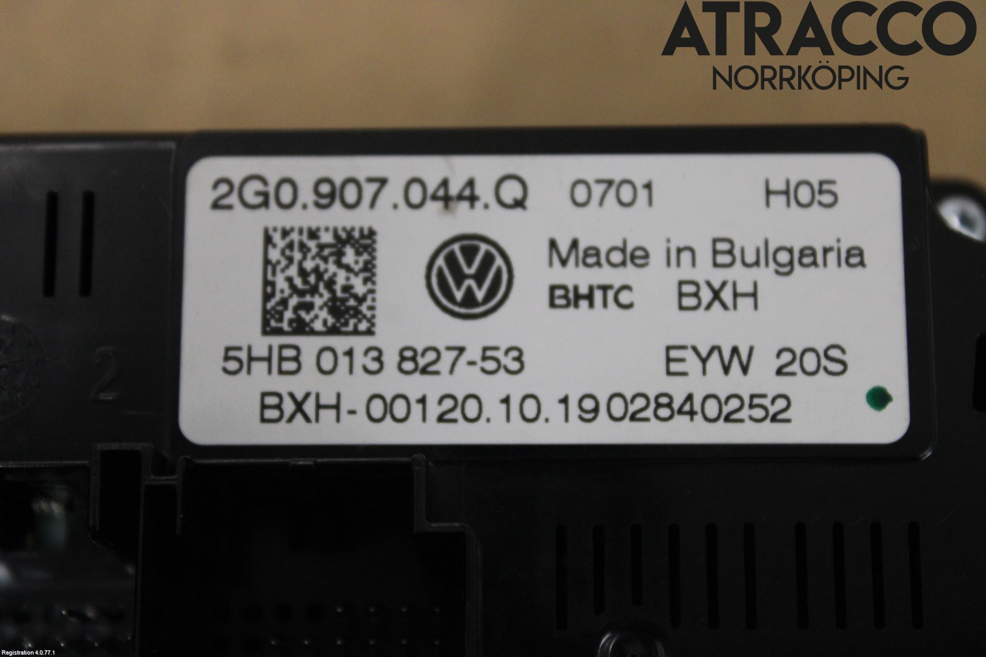 Volkswagen VW T-CROSS 19- Värmereglage