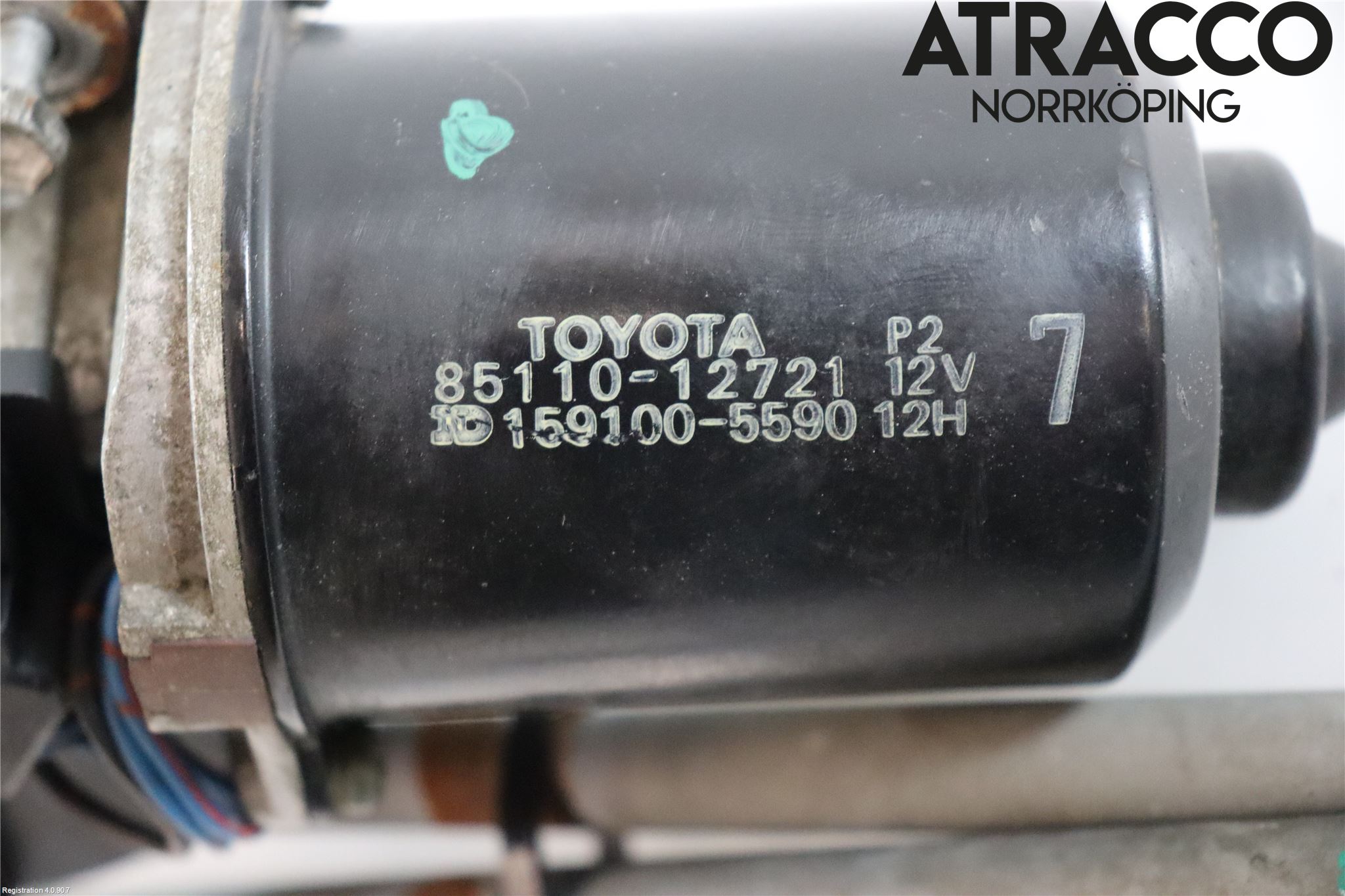 Toyota COROLLA 88-92 Torkarmekanism Vindruta
