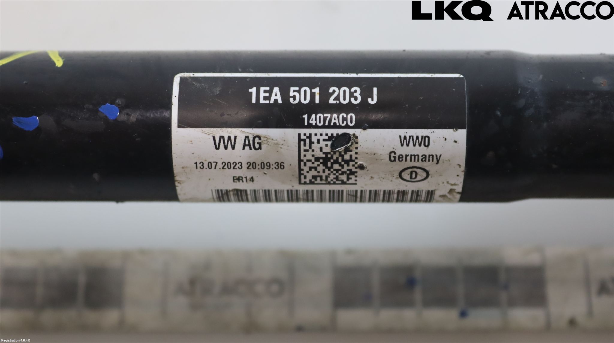 Volkswagen VW ID.4 21- Drivaxel Bak Vänster