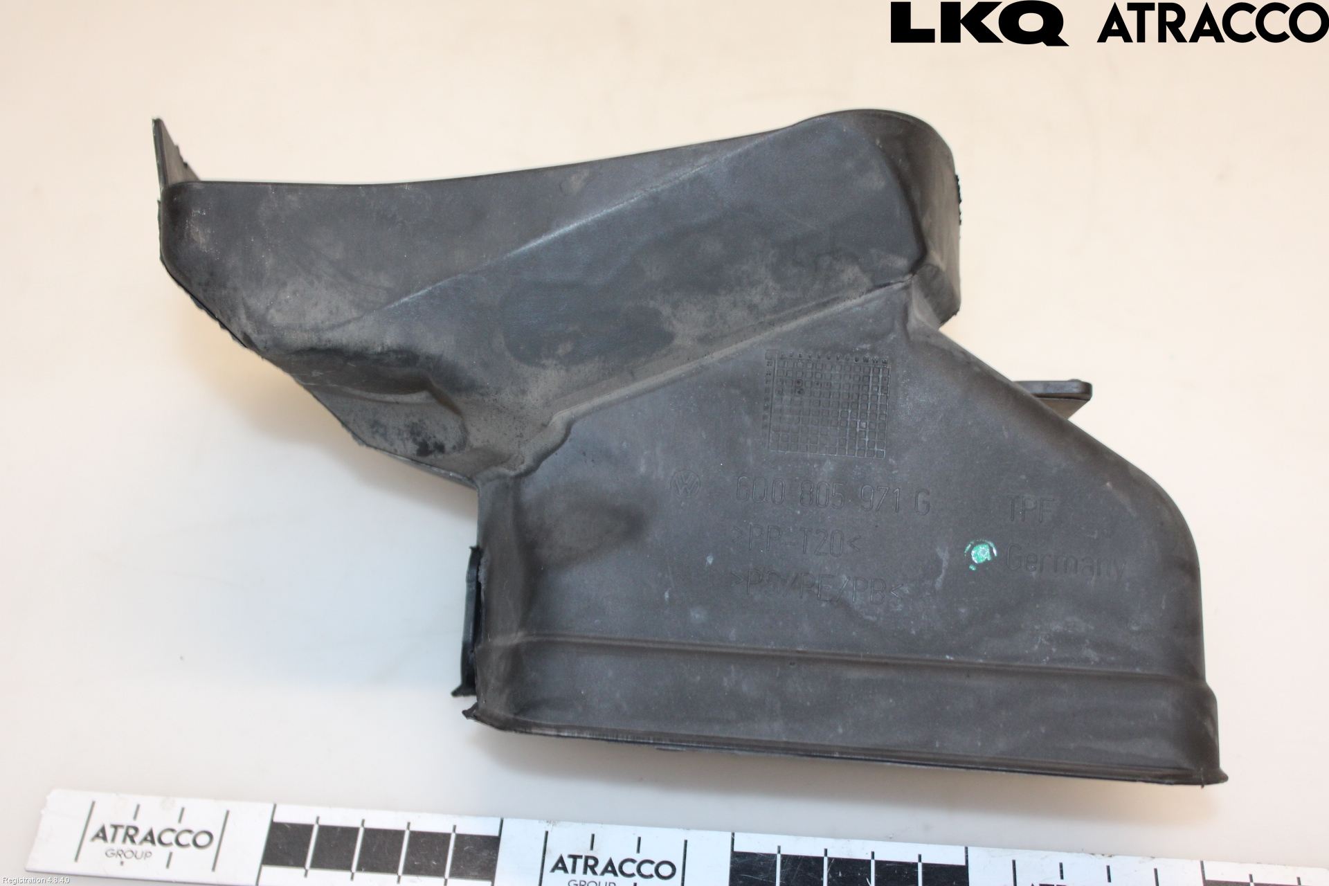 Volkswagen VW POLO 05-09 Deflektor Plåt-Plast Kylning