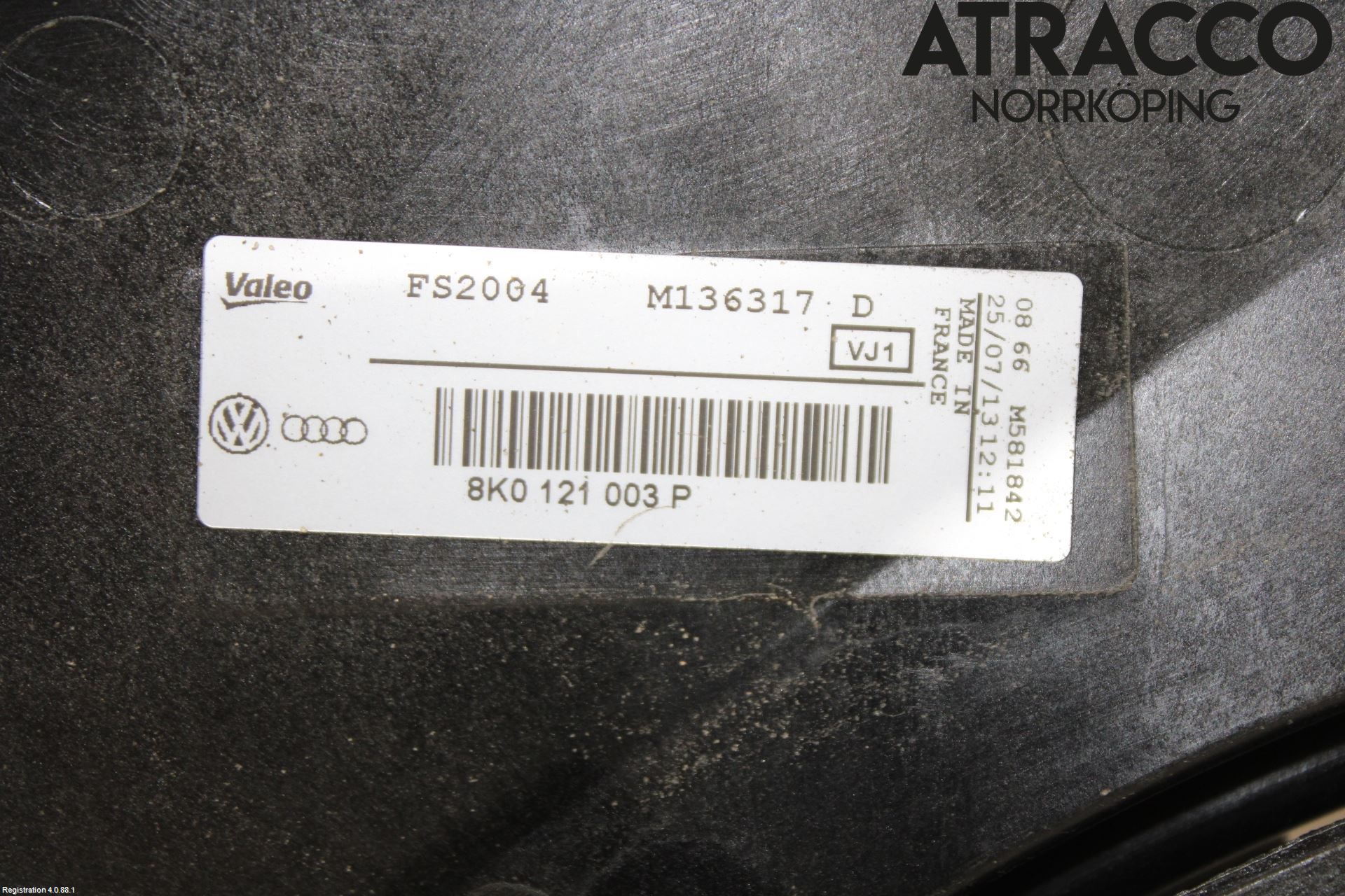 Audi A4 12-15 Kylfläkt El