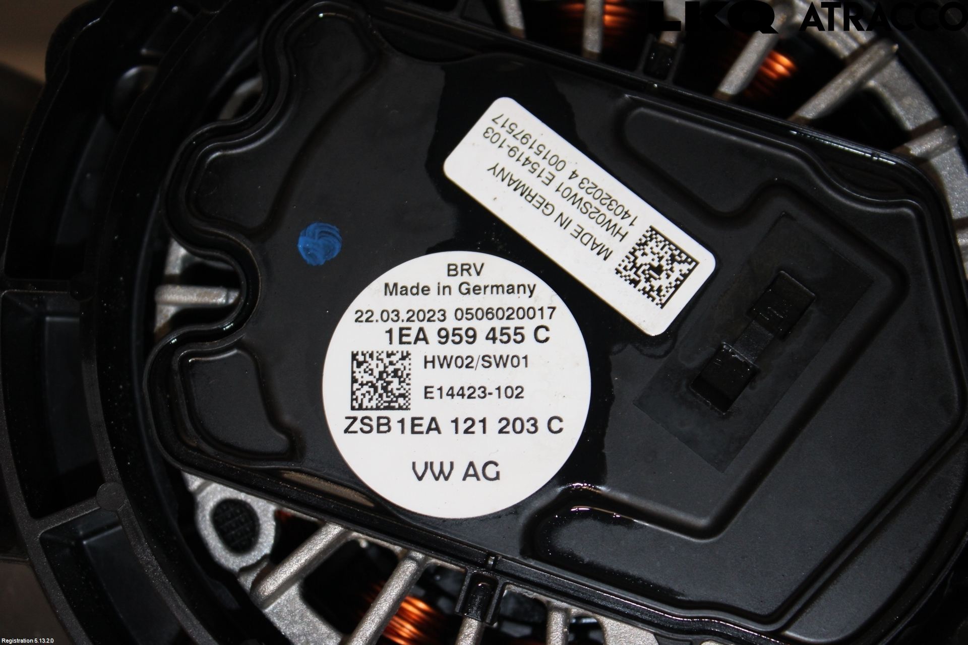 Volkswagen VW ID.5 22- Kylfläkt El
