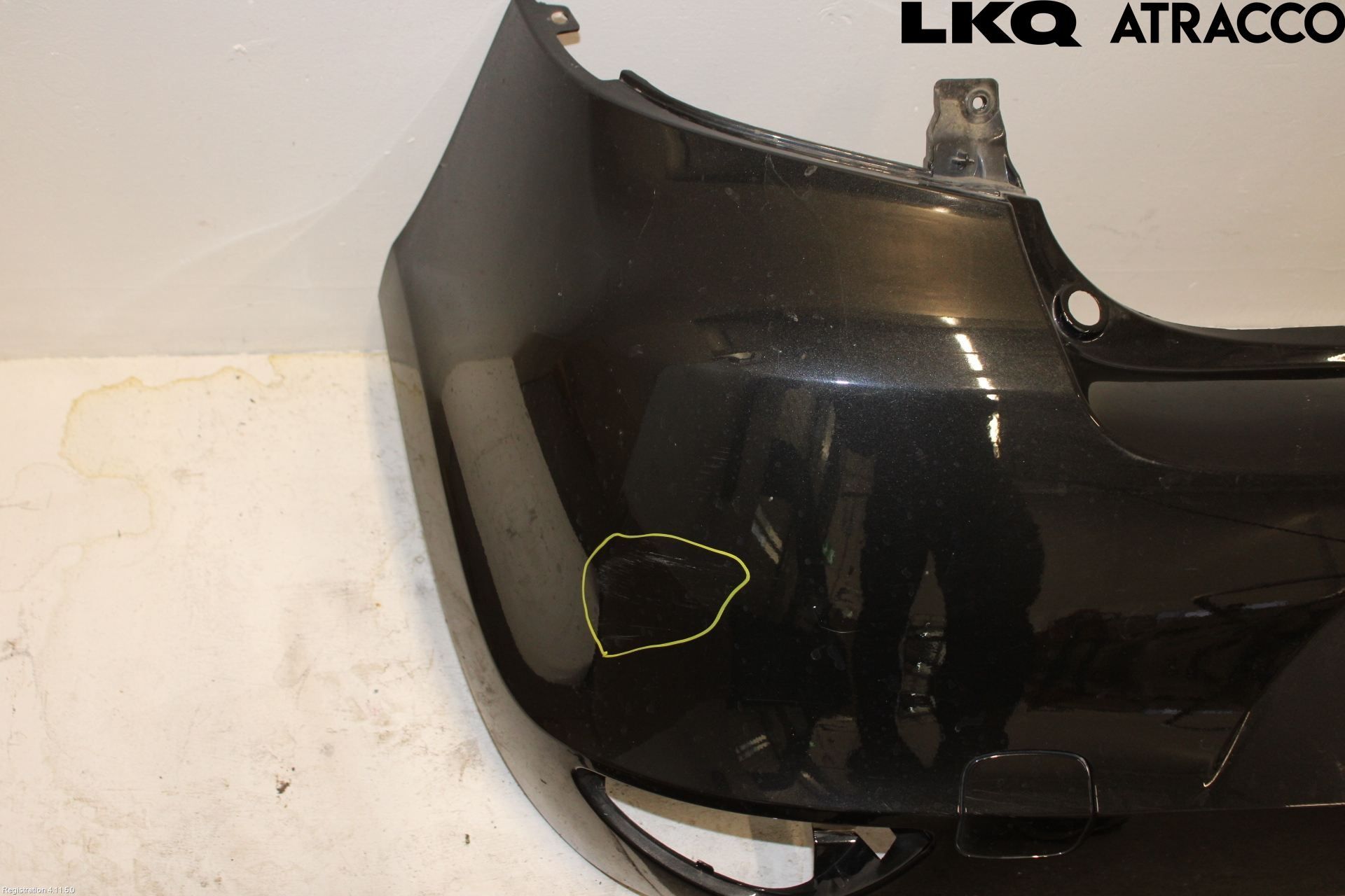 Renault CLIO III  09-12 Stötfångarbeklädnad Bak