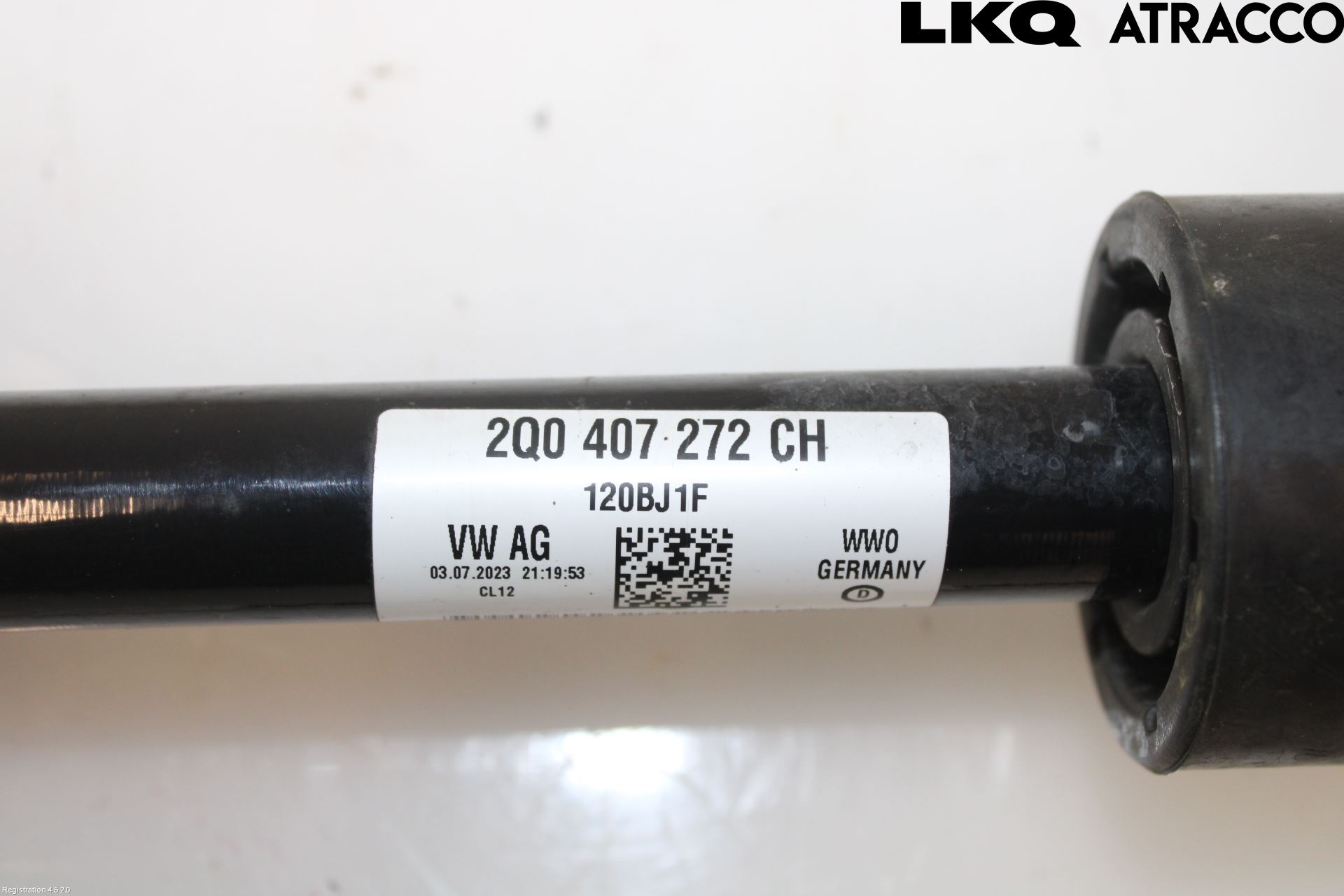 Volkswagen VW T-CROSS 19- Drivaxel Fram Höger