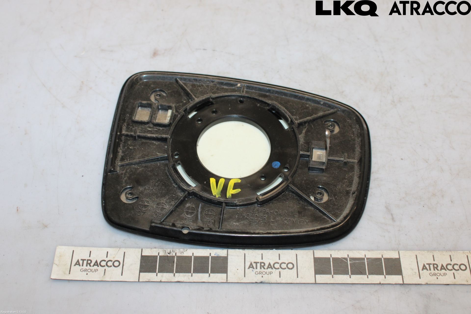 Hyundai i10 PA 08-13 Spegelglas Vä