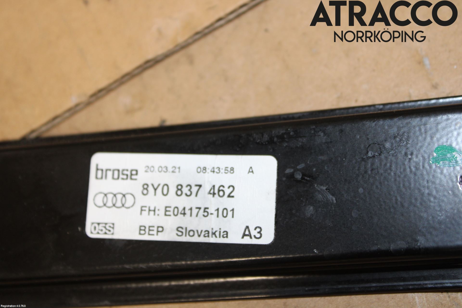 Audi A3/S3 8Y 21- Fönsterhiss El Kompl