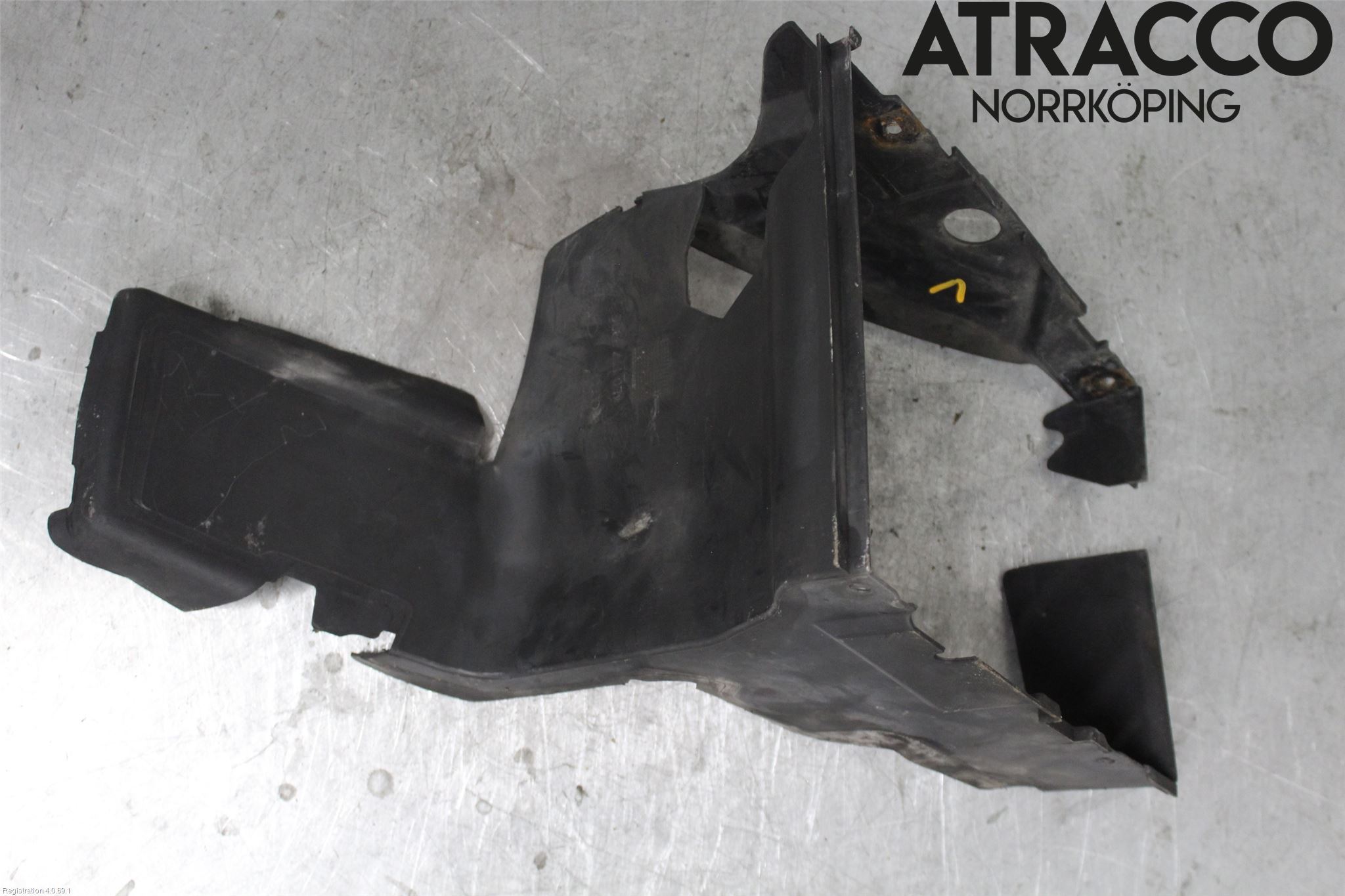 Audi A8/S8 4E  02-09 Deflektor Plåt-Plast Kylning