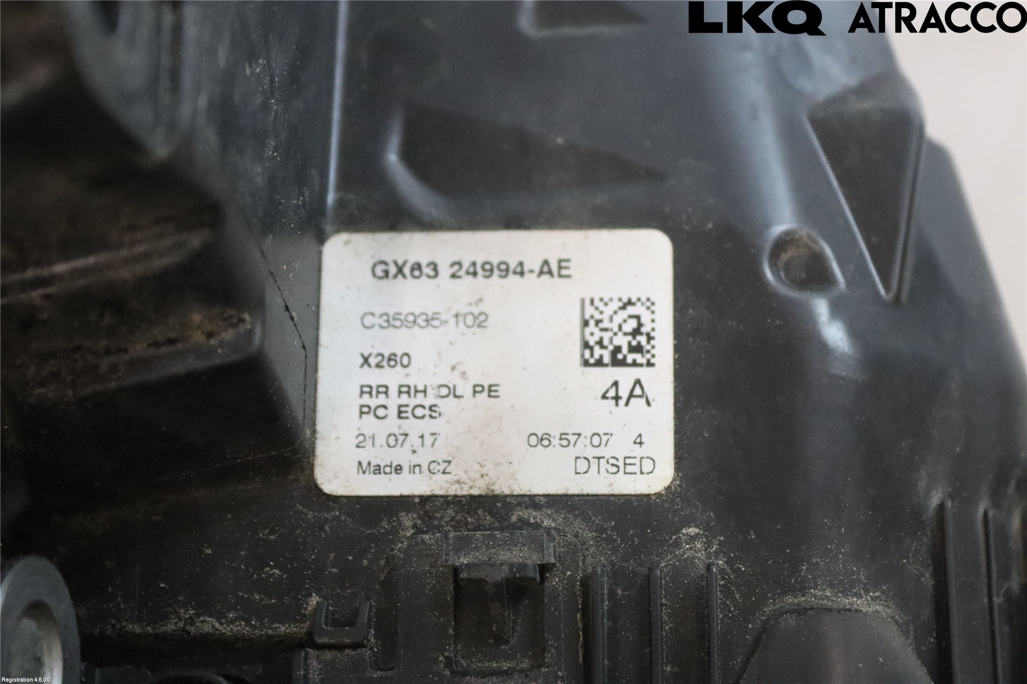 Jaguar XF (X260) 16-24 Låskista-Dörrlås