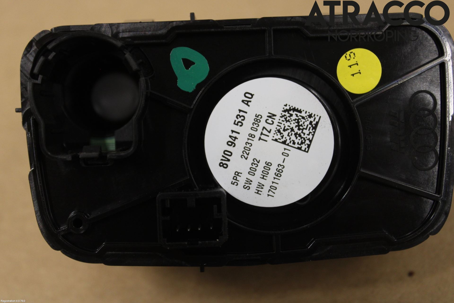 Audi Q2/SQ2 17- Strömställare Ljus