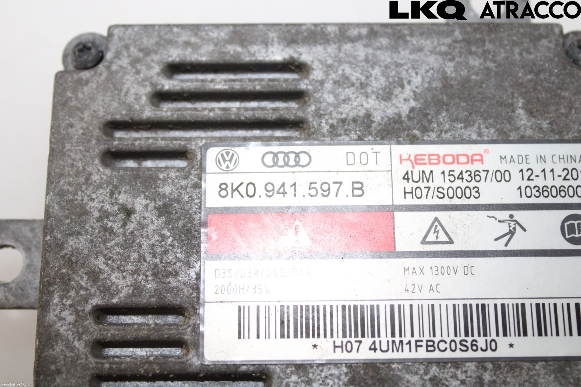 Skoda SUPERB 16-24 Styrenhet Strålkastare