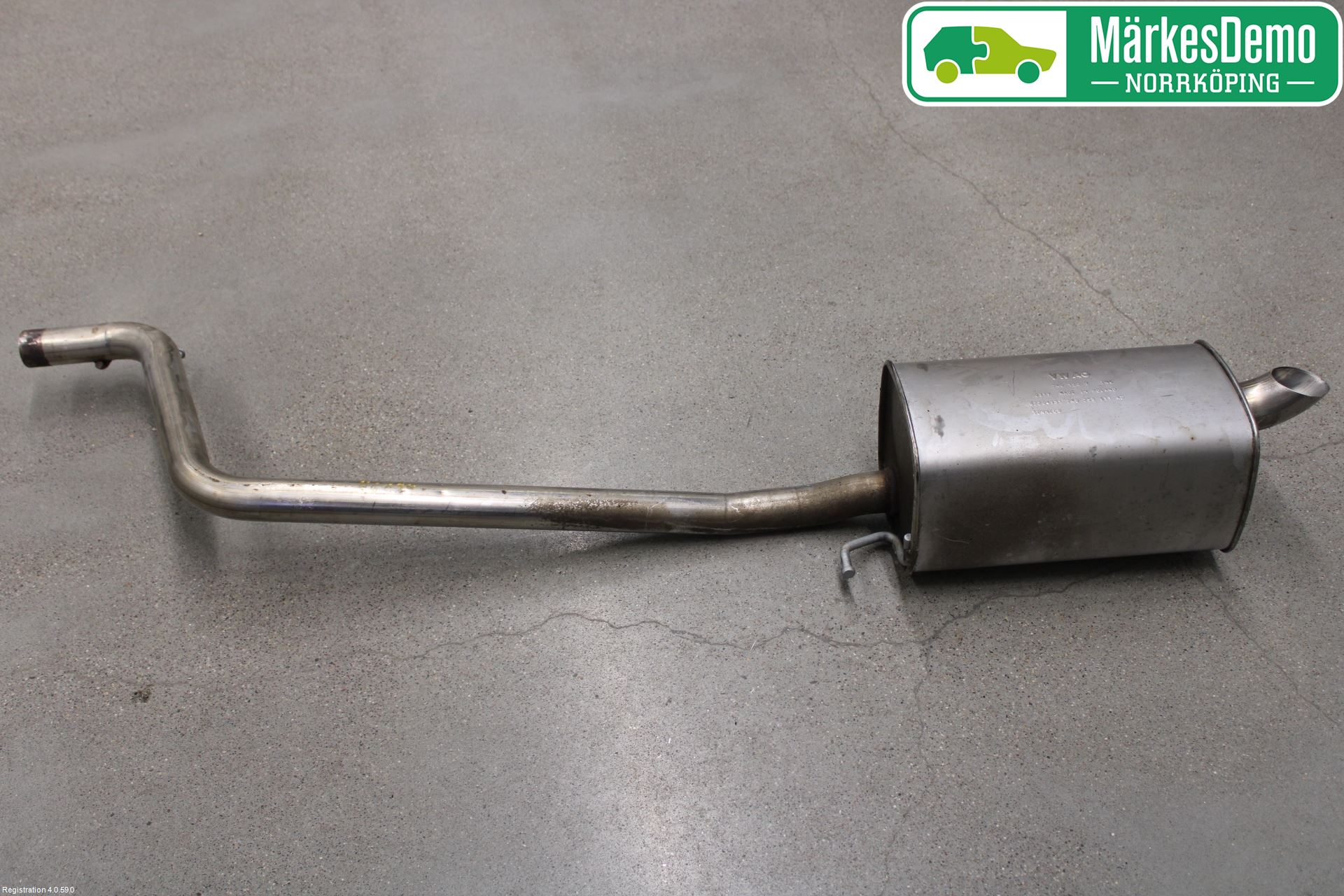 Volkswagen VW CADDY 16-20 Avgas Halvsats