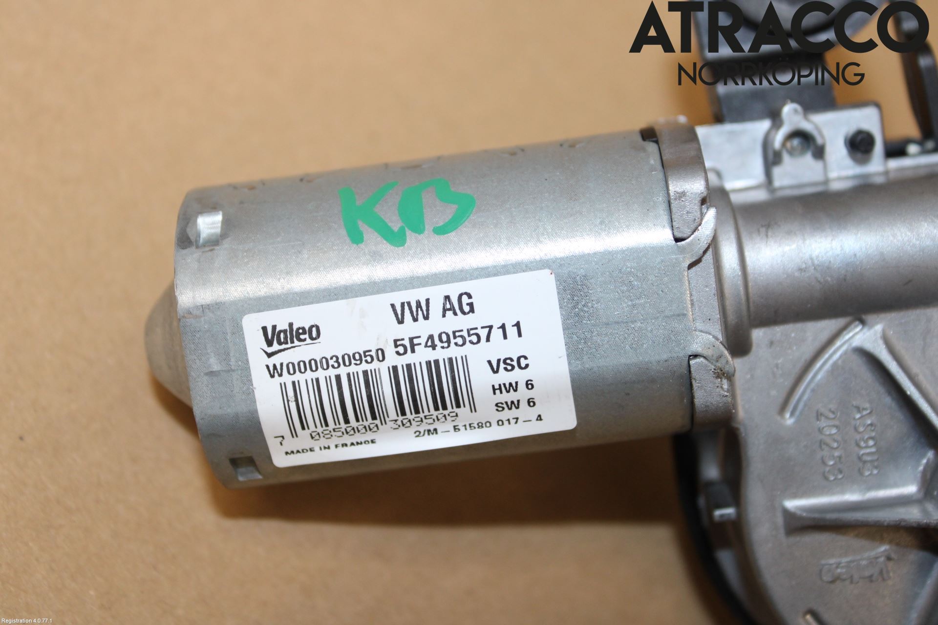 Seat LEON 13-20 Torkarmotor Baklucka